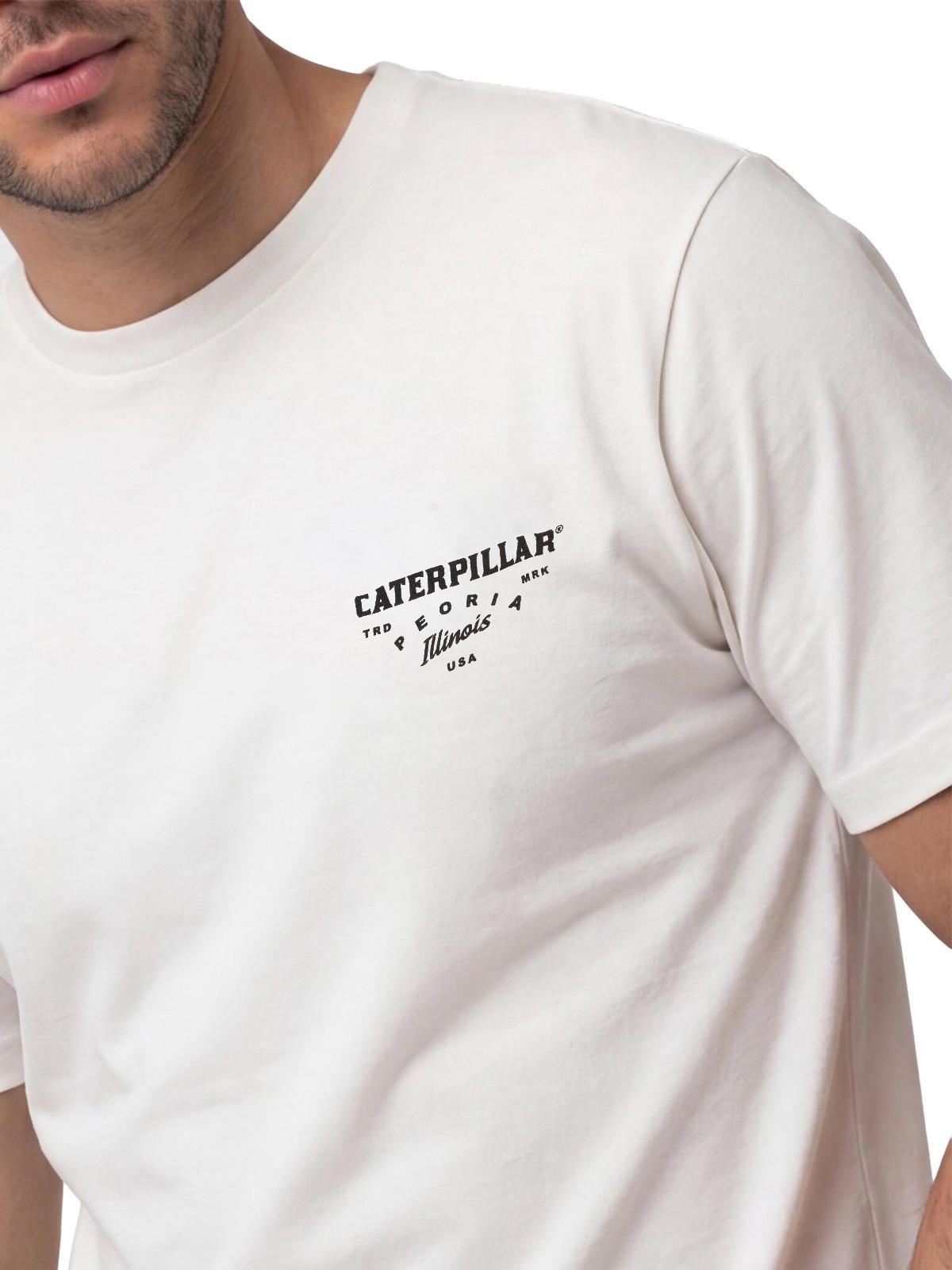 Polera Manga Corta Hombre Heritage Peoria Blanco-4