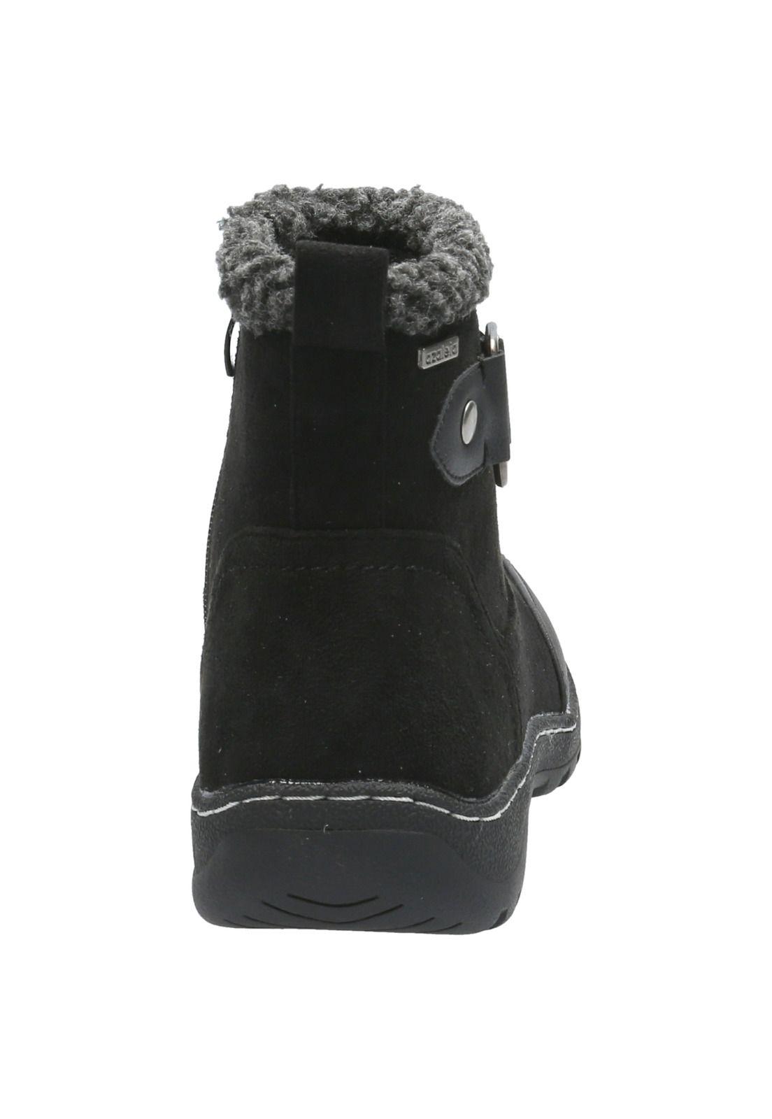 Botín Mujer Sole Negro-4