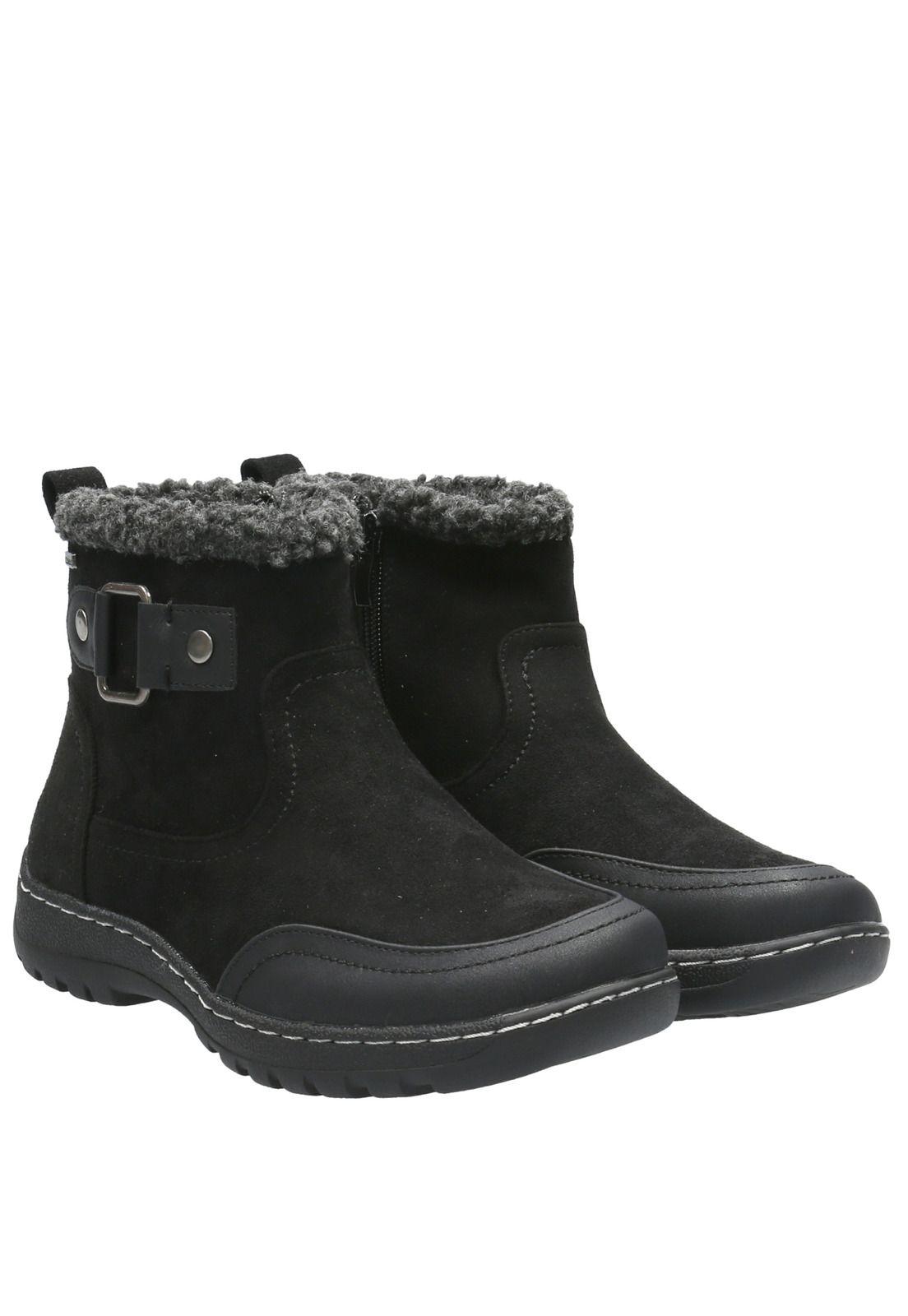 Botín Mujer Sole Negro-6