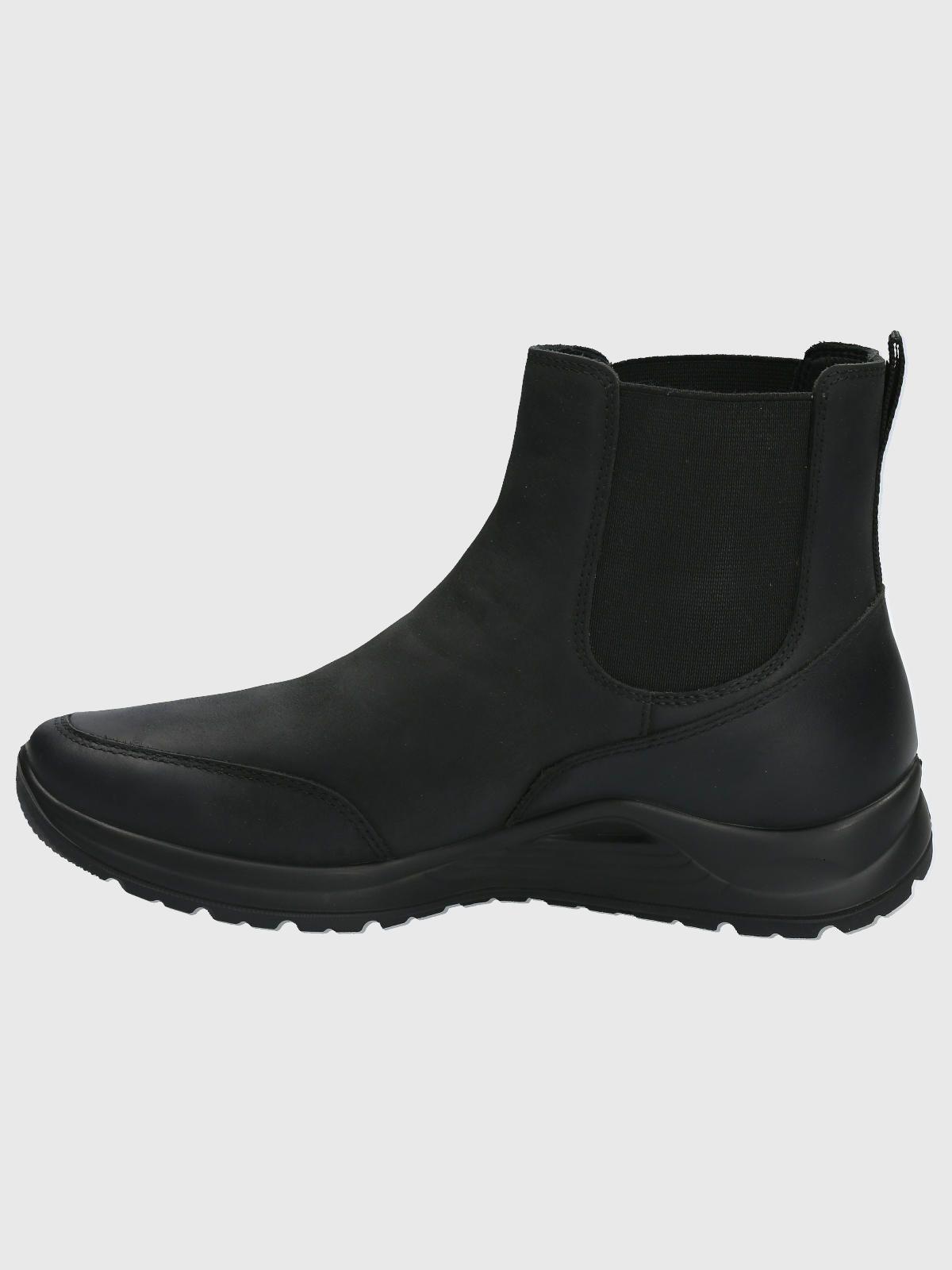 Botin Cuero Mujer Coley Negro-4