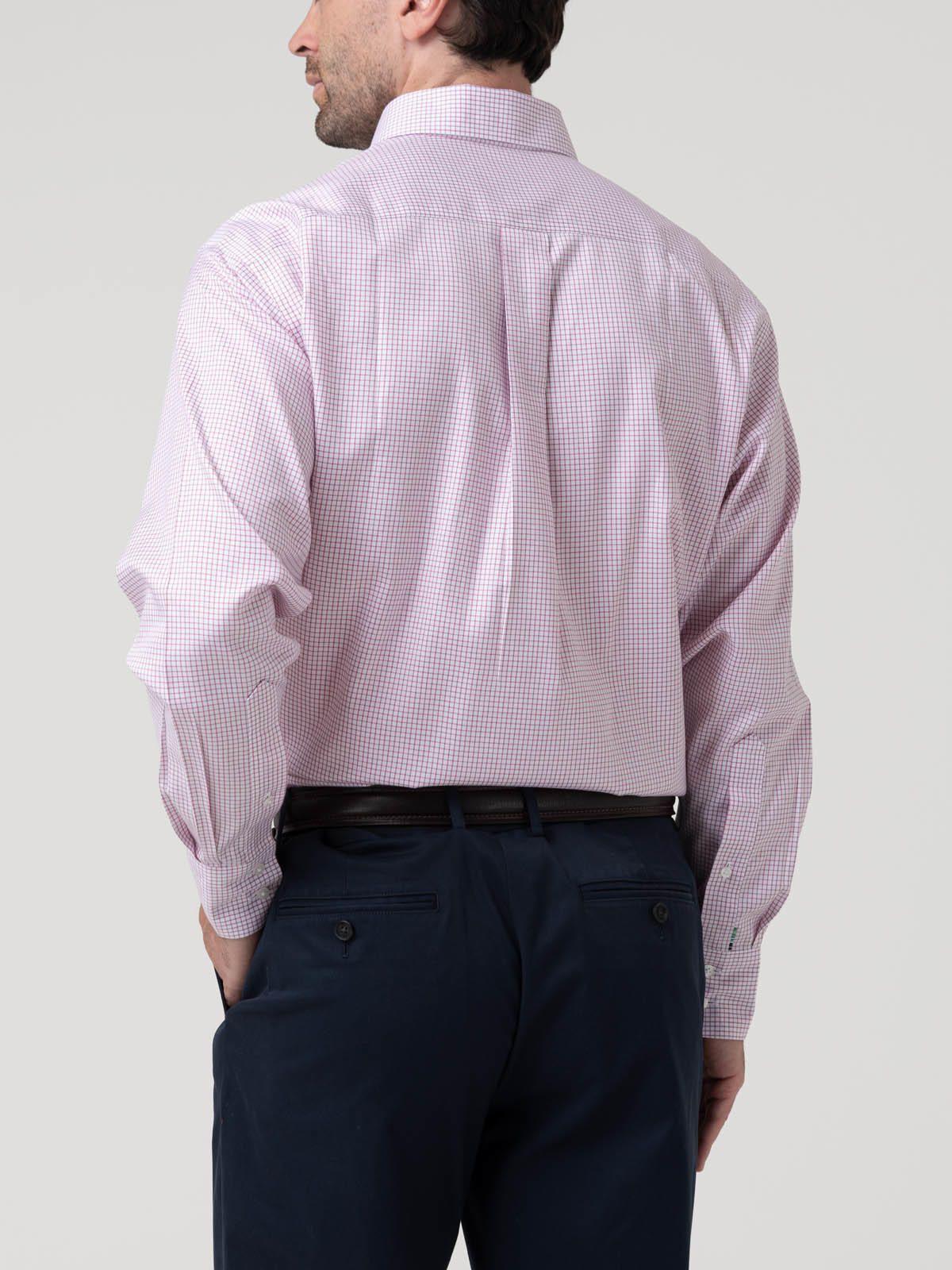 Camisa Cuello Button-Down Hombre Wf Burdeo-5