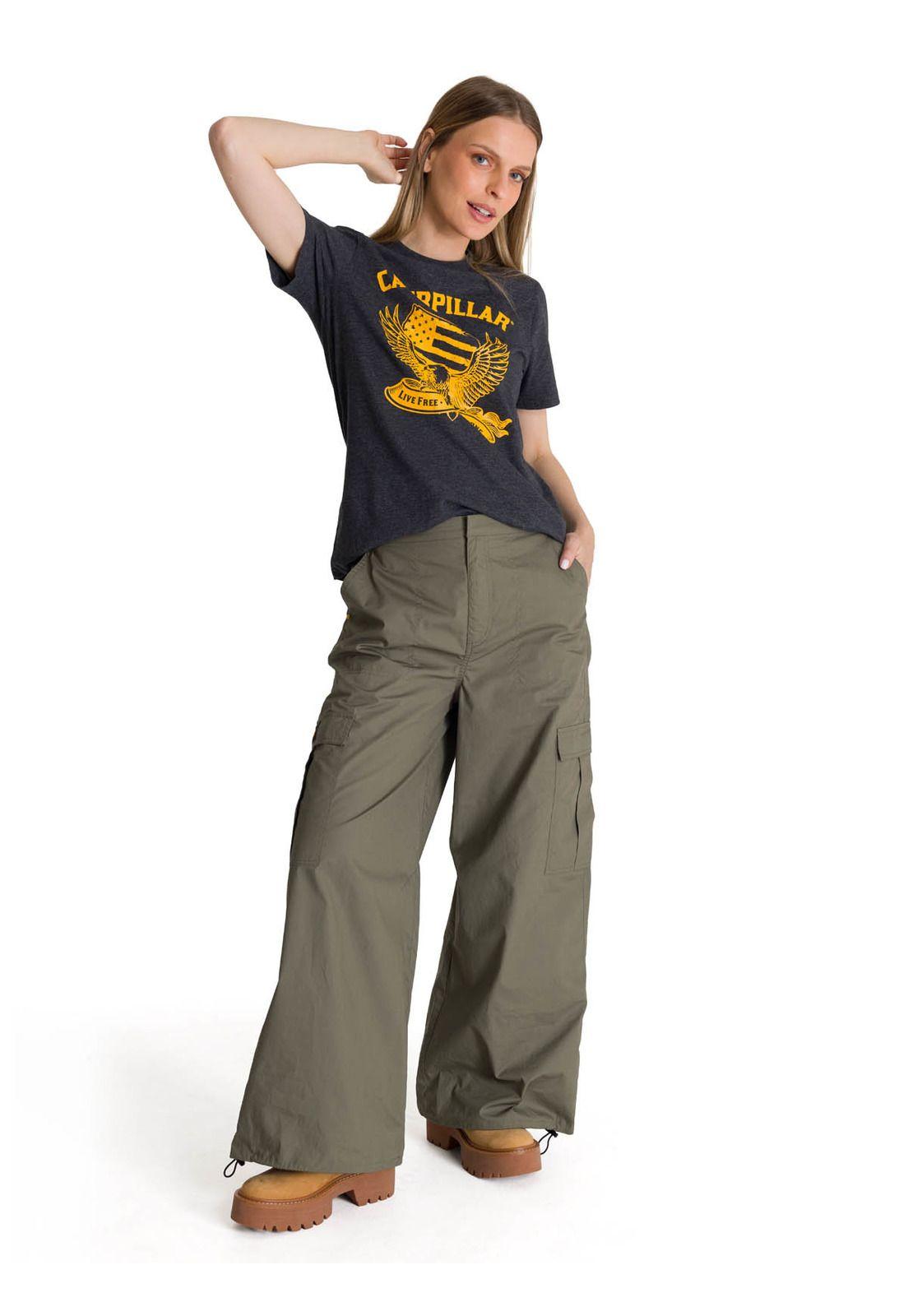 Polera Manga Corta Mujer Diseño Grafito-5