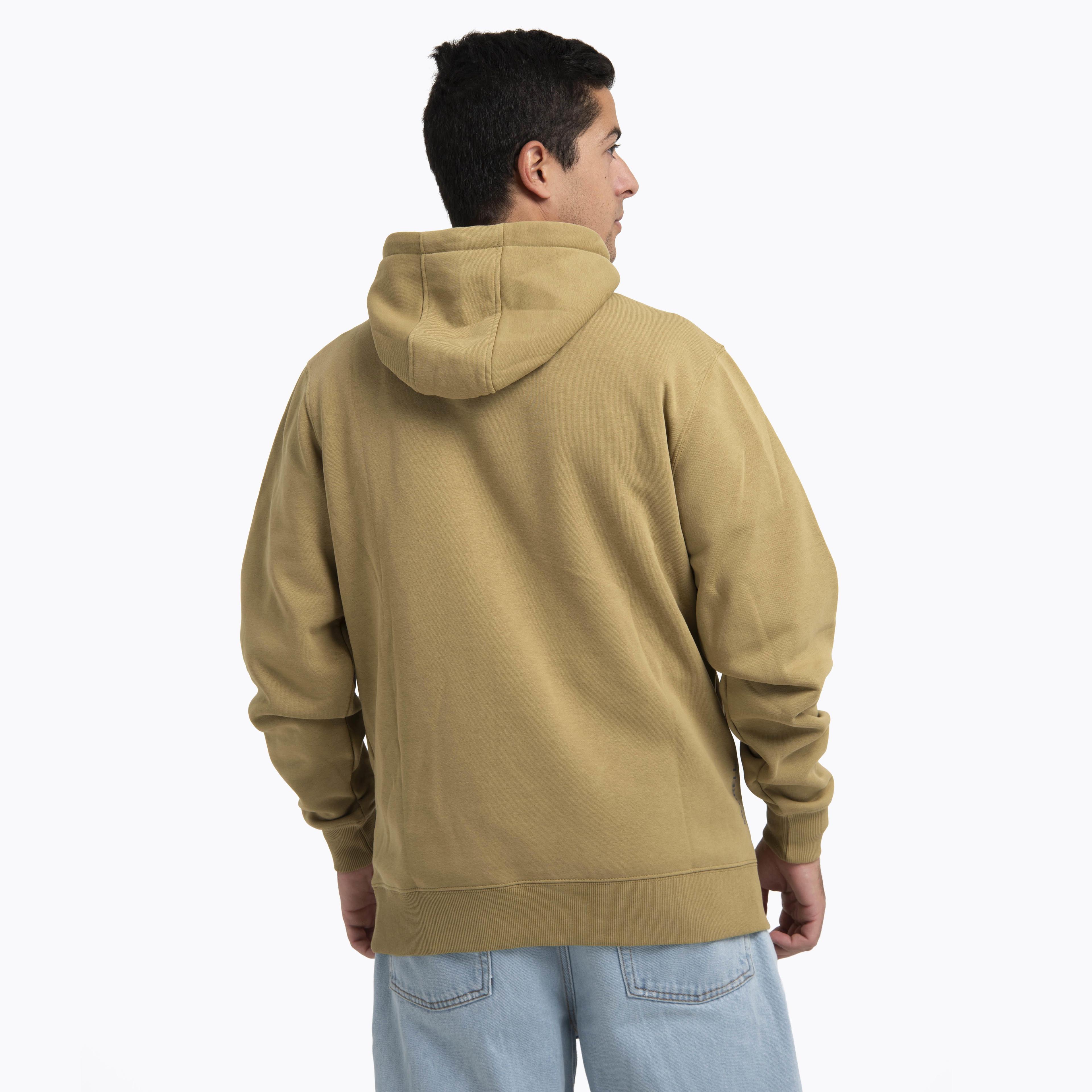 Polerón Hombre Logo Hoodie Mostaza-3