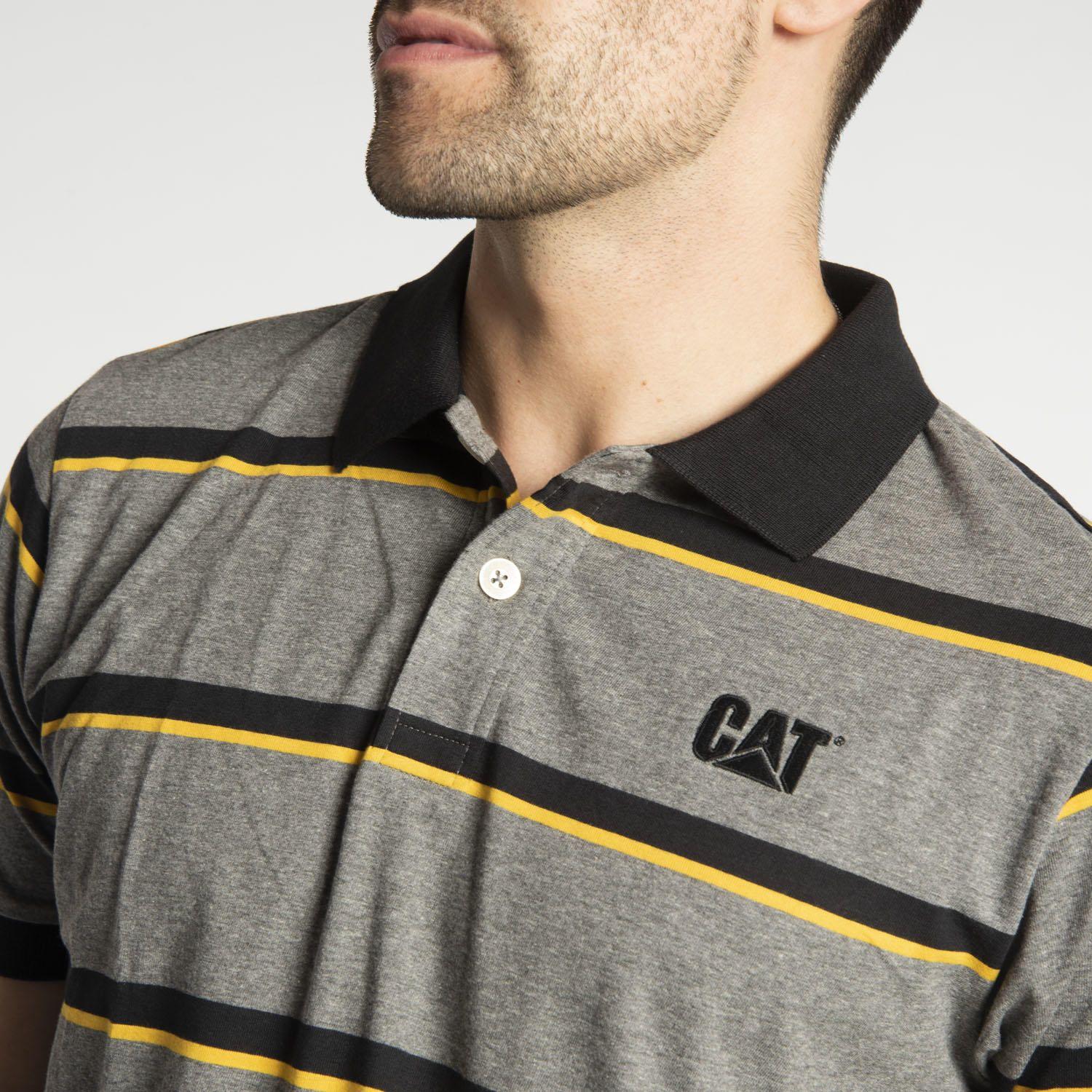 Polera Polo Hombre Fdtn Jersey Knit Pol Gris Oscuro-3