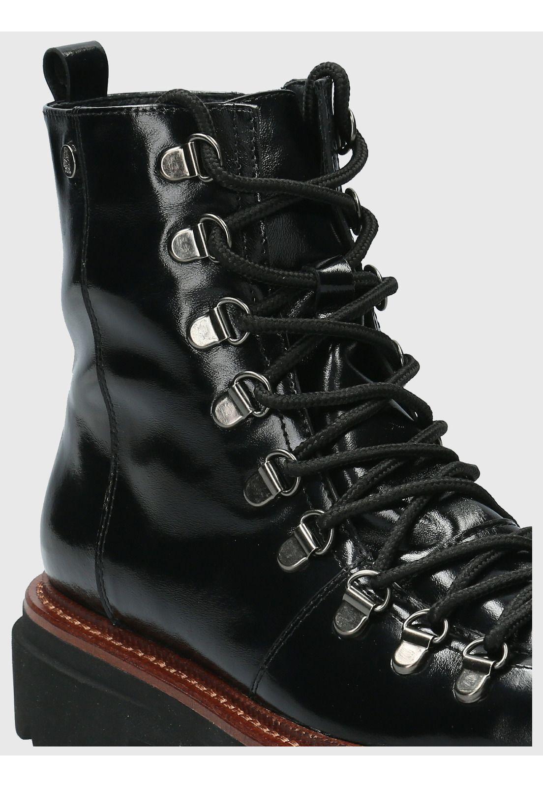 Botin Cuero Mujer Pardoner Negro-7