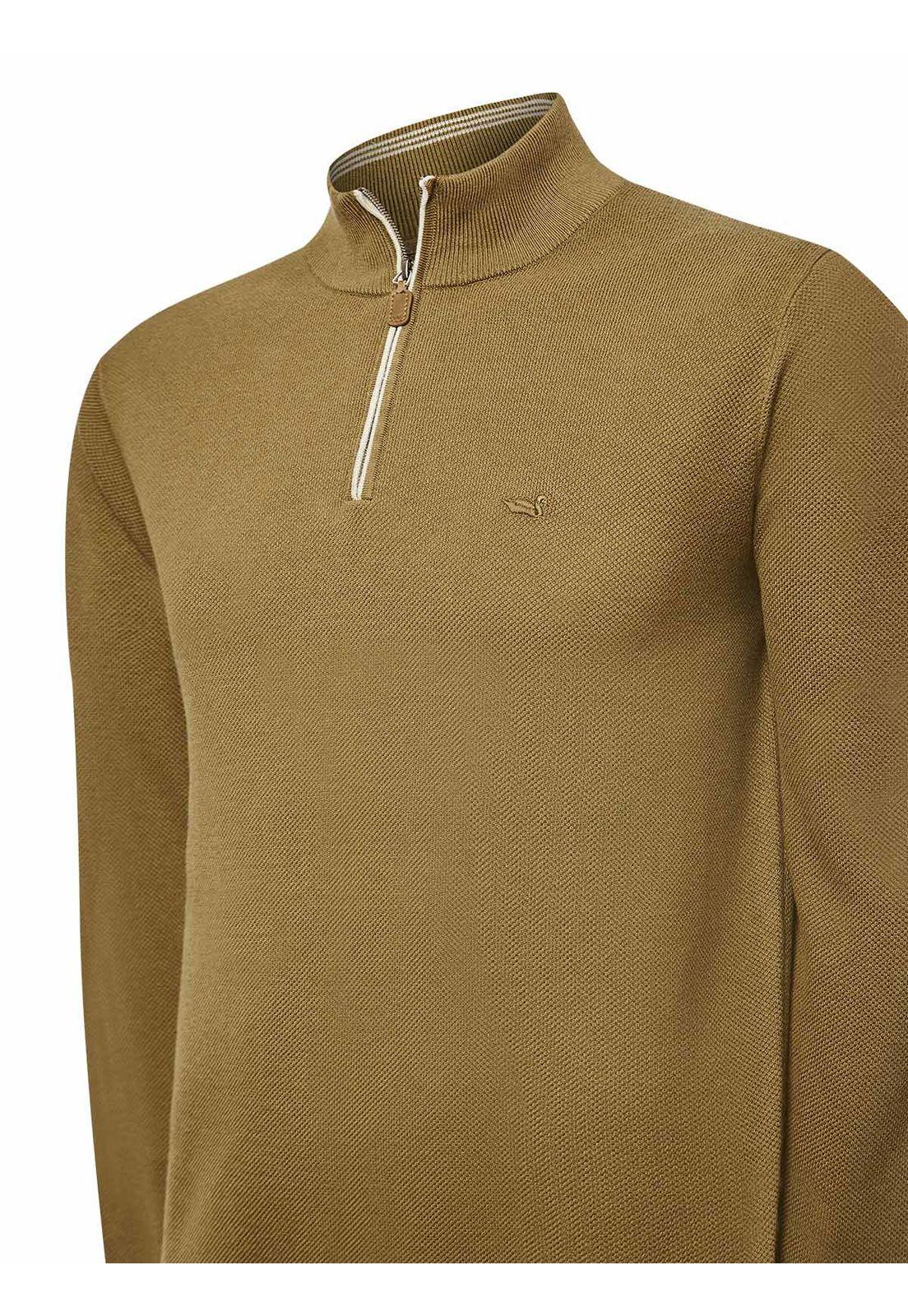 Sweater Algodón Orgánico Hombre Bilbao Verde-3