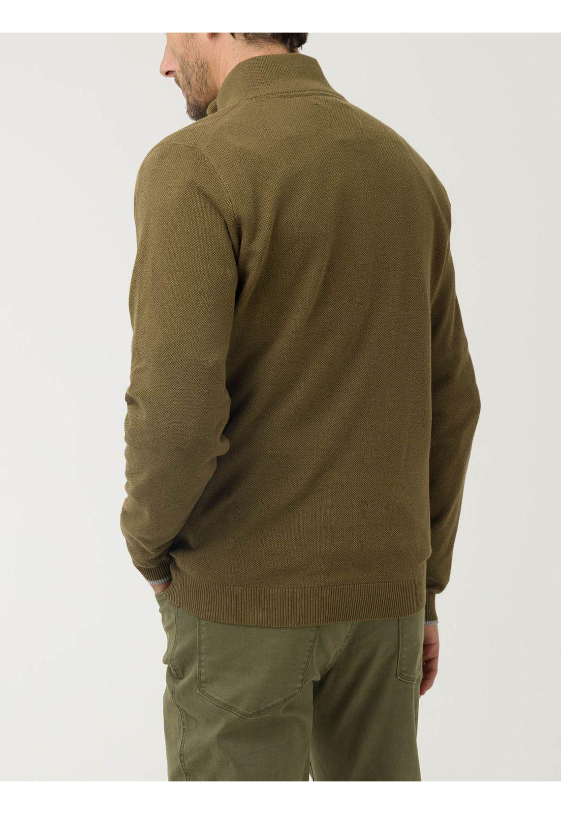 Sweater Algodón Orgánico Hombre Bilbao Verde-5