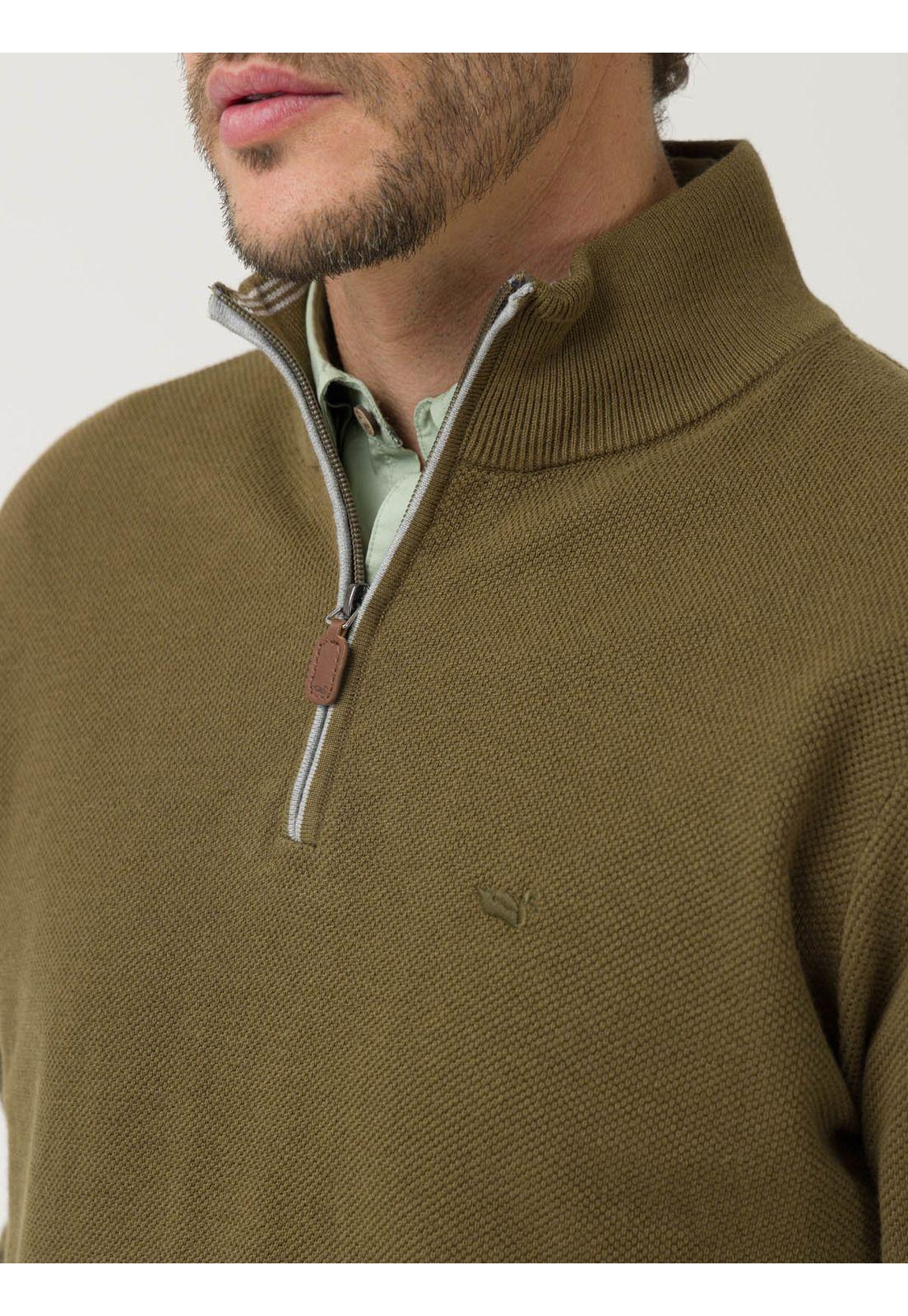 Sweater Algodón Orgánico Hombre Bilbao Verde-6