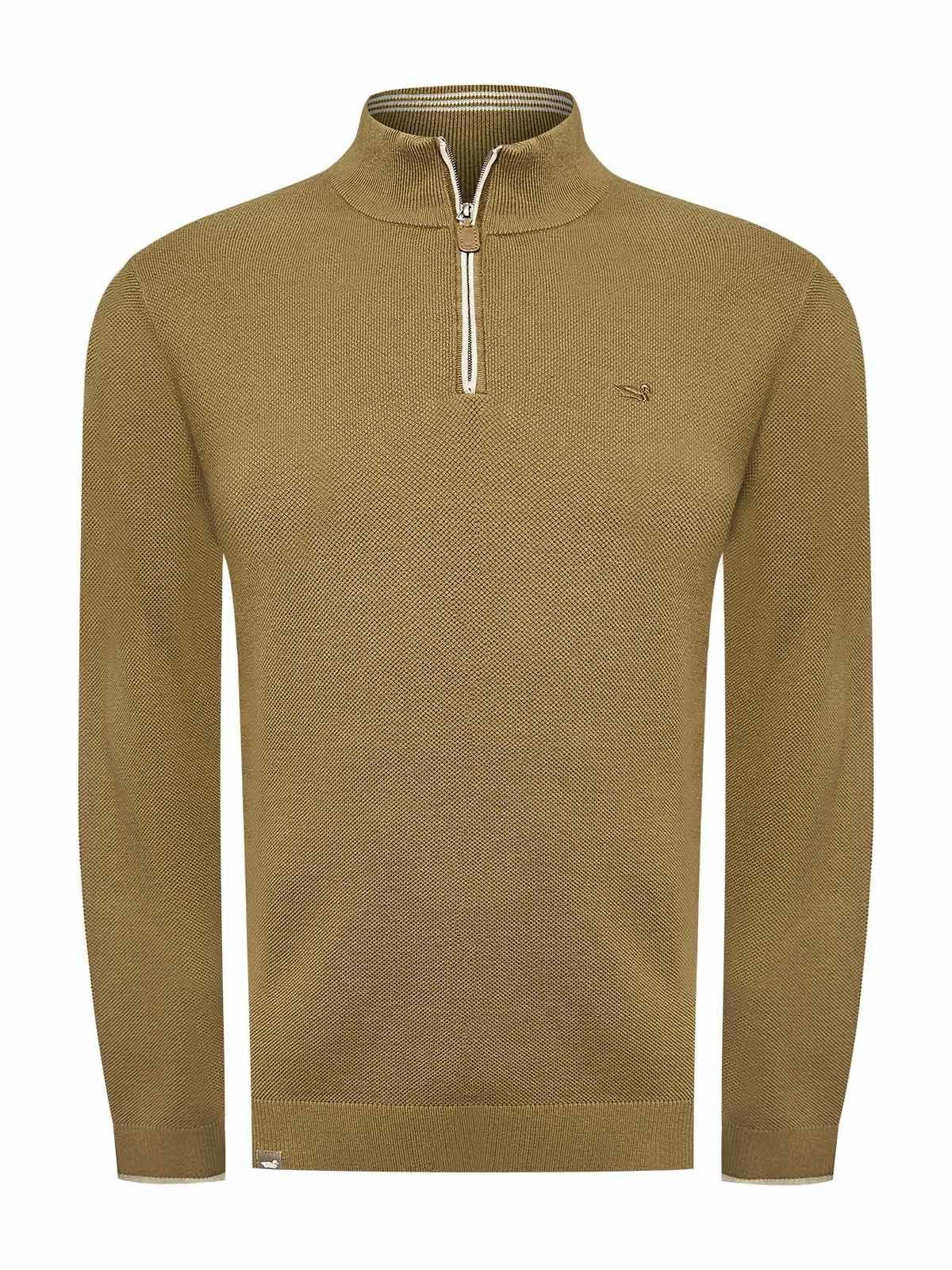 Sweater Algodón Orgánico Hombre Bilbao Verde-0