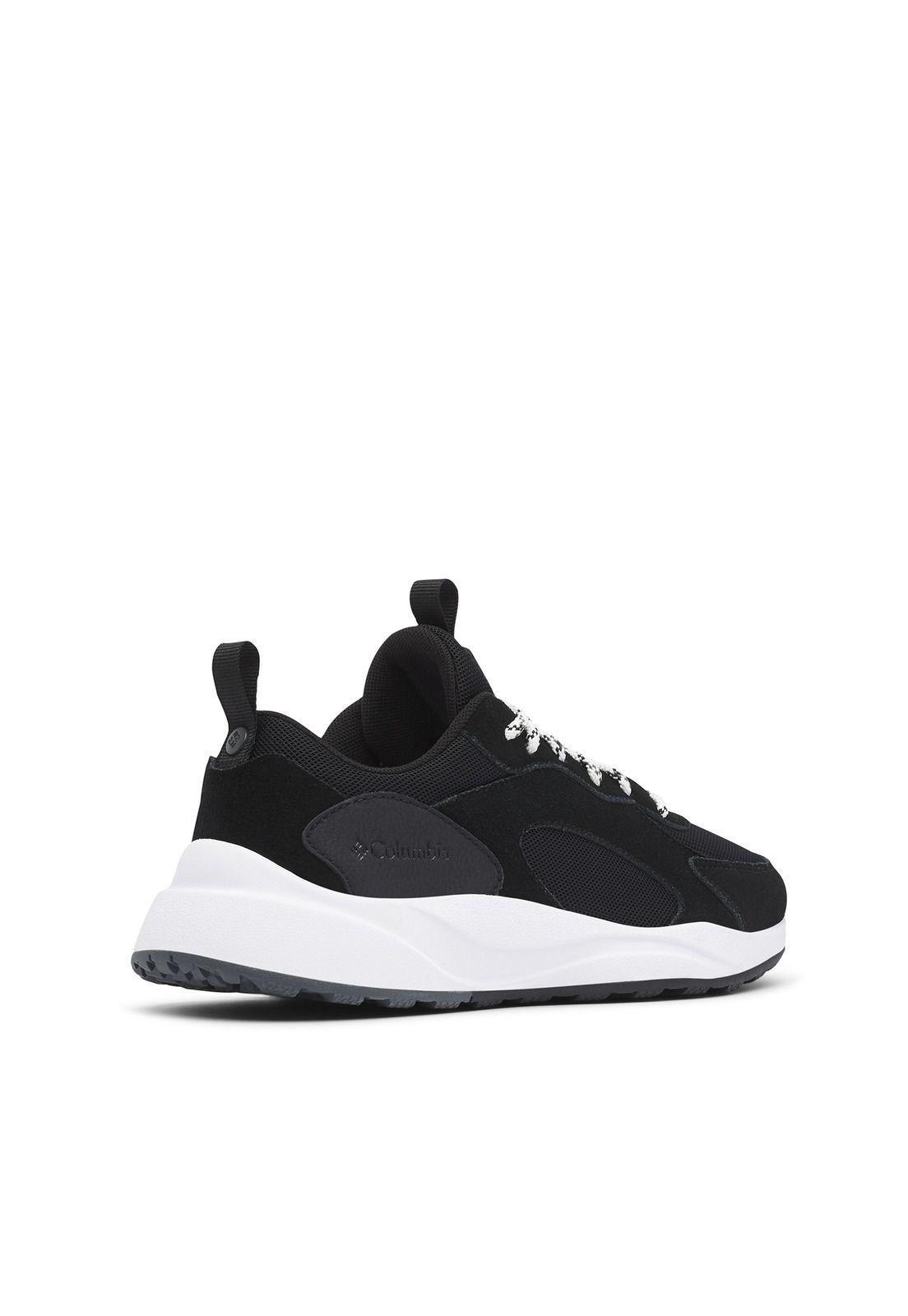 Zapatilla Cuero Mujer Pivot Negro-2