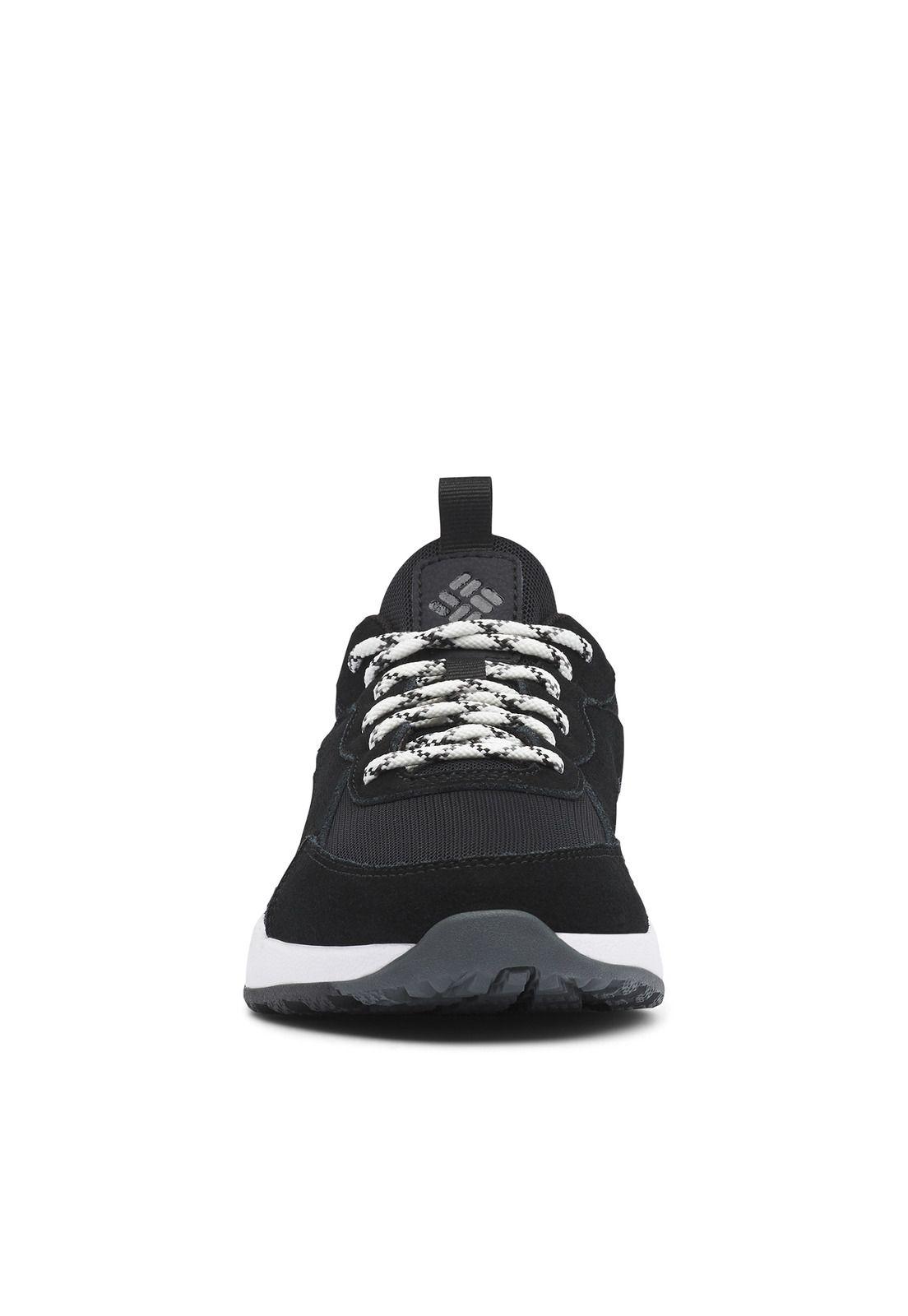 Zapatilla Cuero Mujer Pivot Negro-3