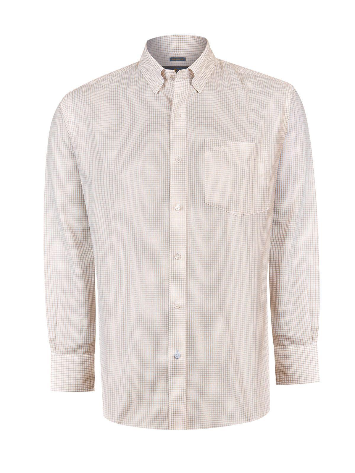 Camisa Cuello Button-Down Hombre Wf Rojo-1