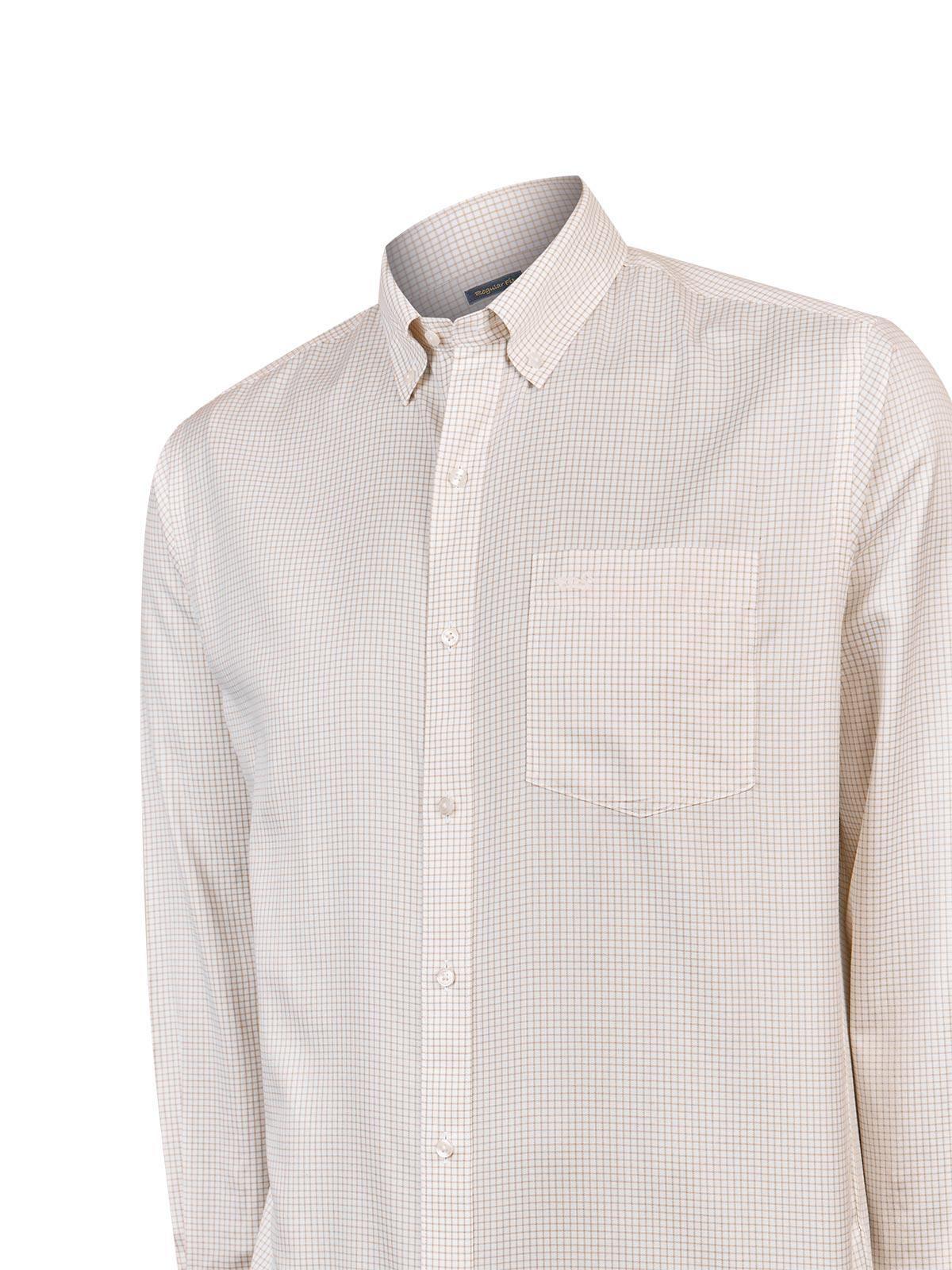 Camisa Cuello Button-Down Hombre Wf Rojo-4