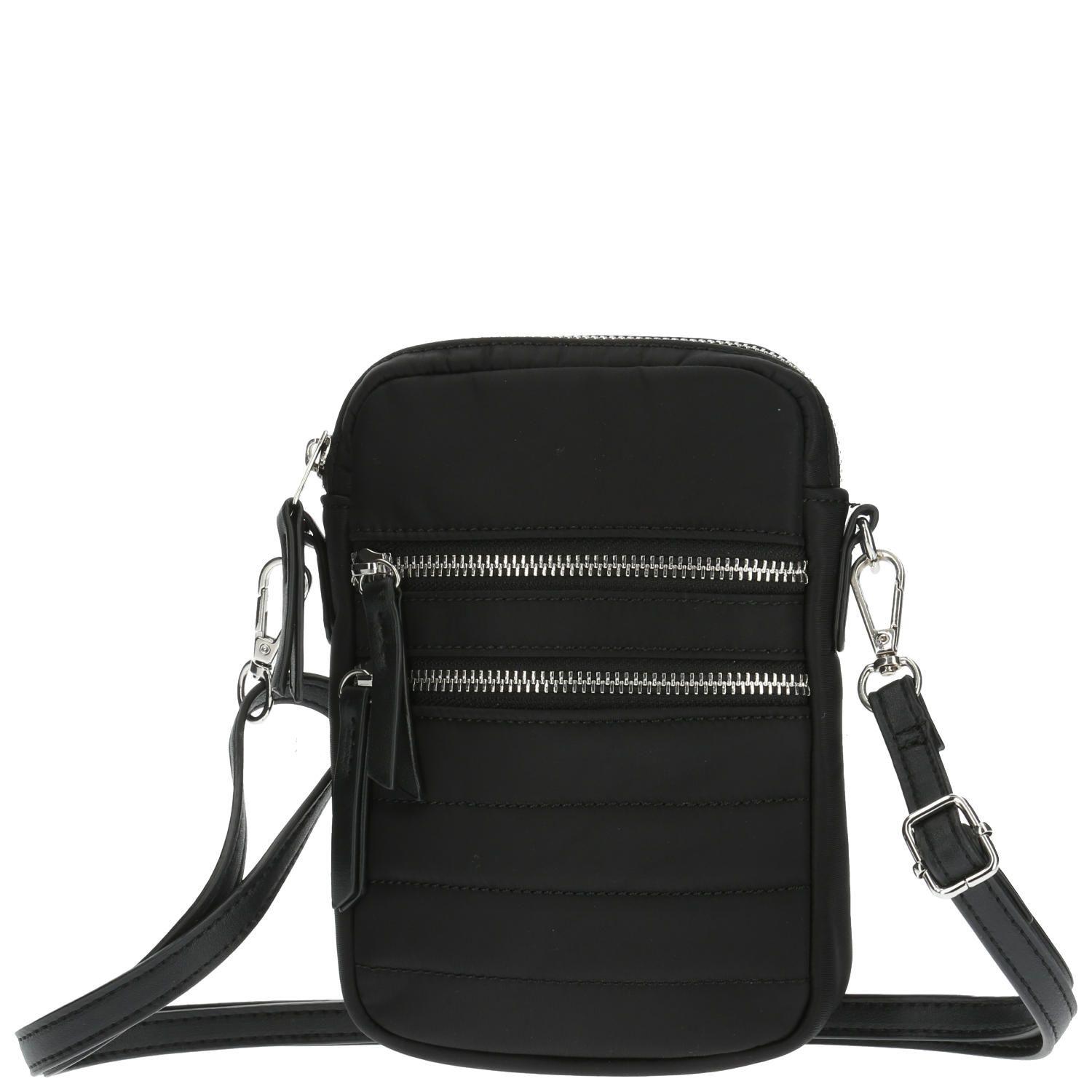 Cartera Riblet Cross Negro Mujer-0