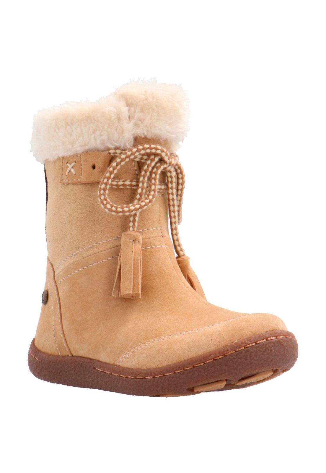 Bota Cuero Niña Lakey-K Café-0