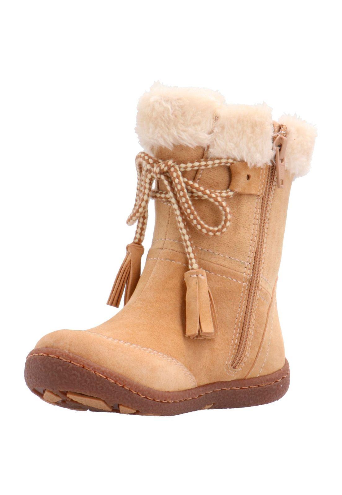 Bota Cuero Niña Lakey-K Café-3