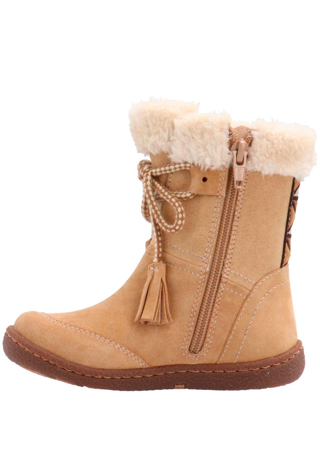 Bota Cuero Niña Lakey-K Café-4