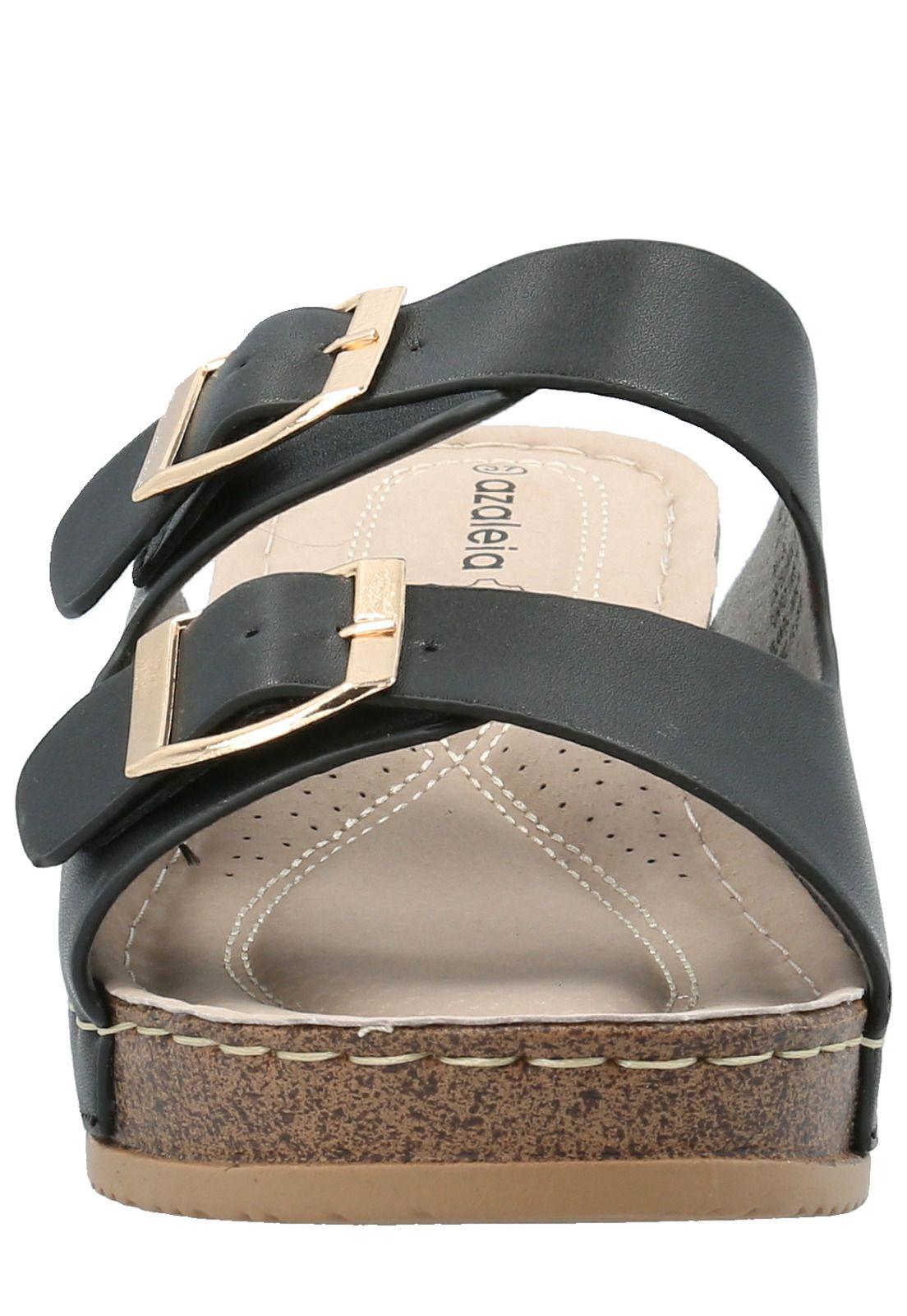 Sandalia Mujer Riviera Negro -3