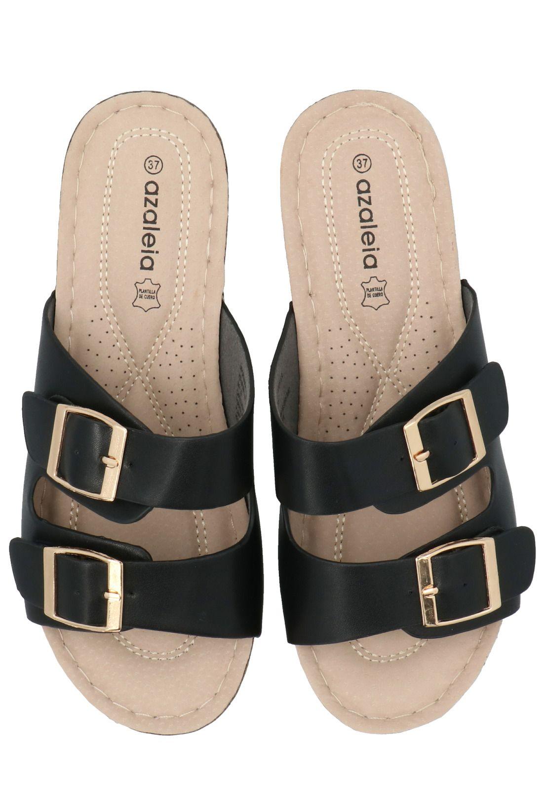 Sandalia Mujer Riviera Negro -7