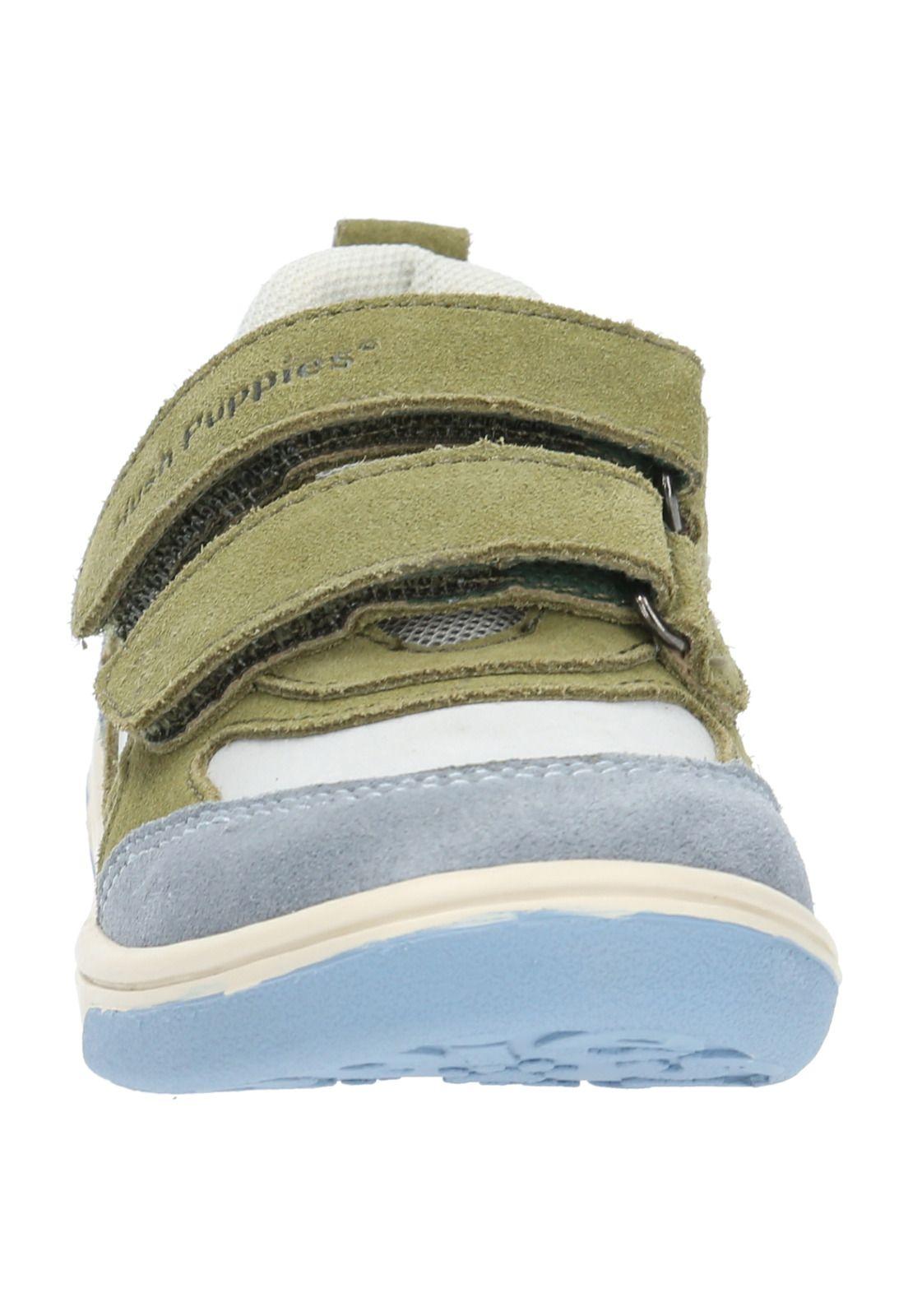 Zapatilla Cuero Lazo (26-29) Verde Niño-3