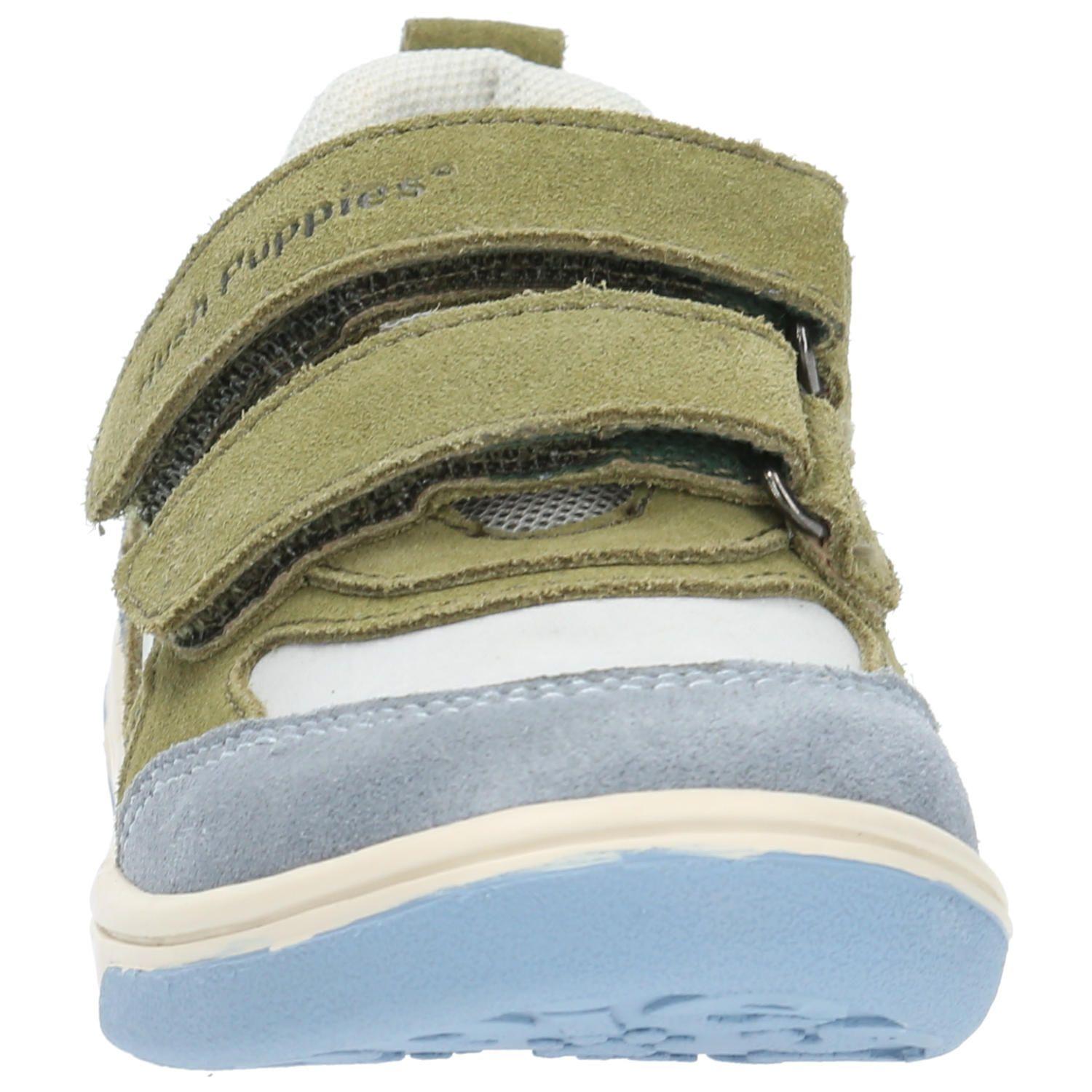 Zapatilla Cuero Lazo (26-29) Verde Niño-3