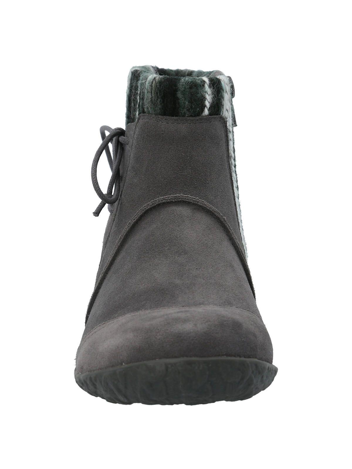 Botín Cuero Mujer Cusia Gris-2