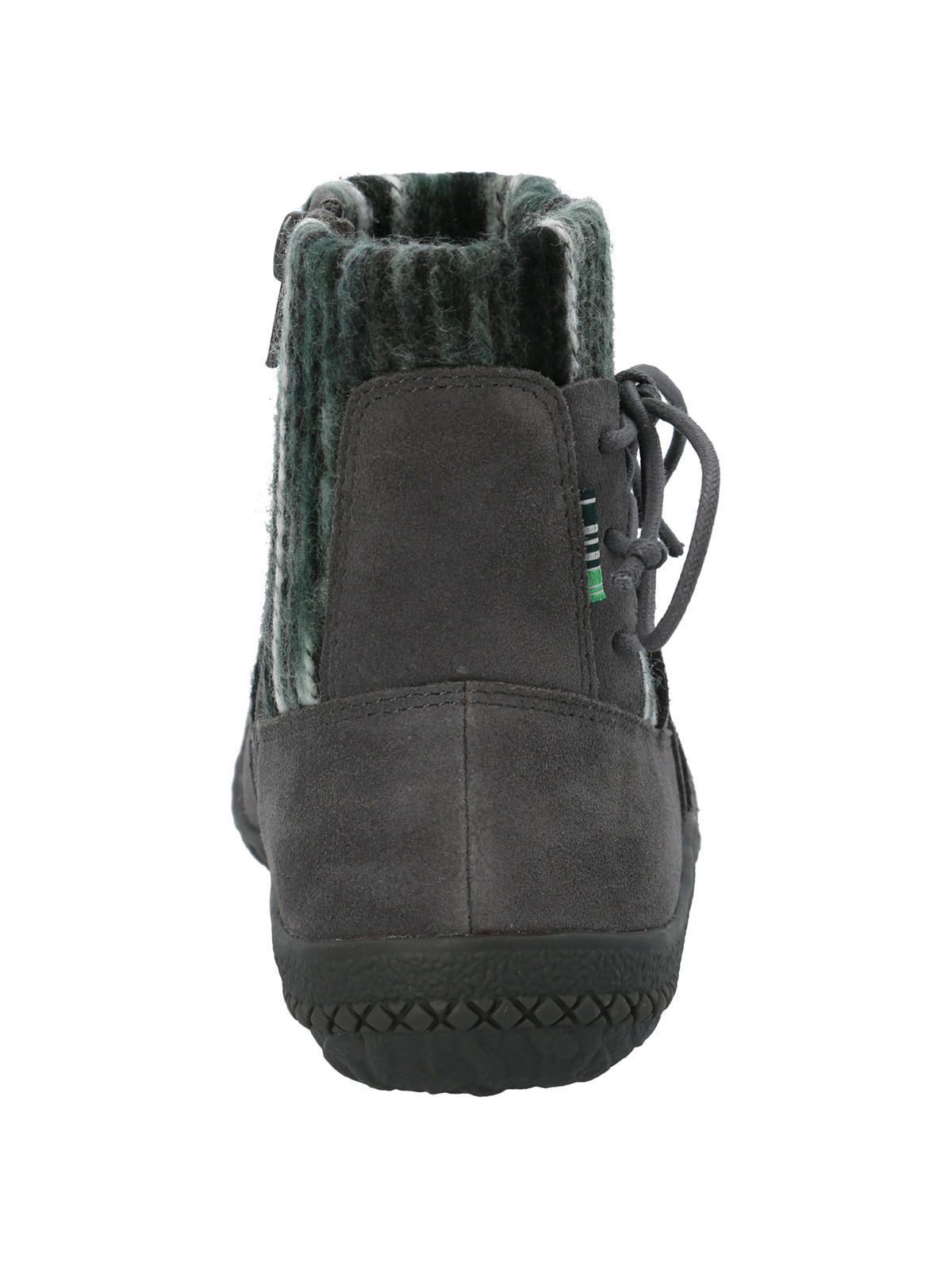 Botín Cuero Mujer Cusia Gris-5