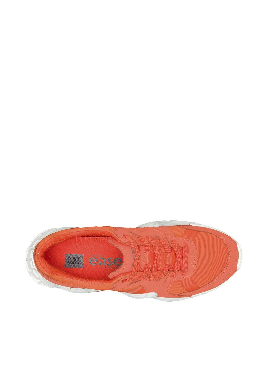 Zapatilla Cuero/Mesh Mujer Vapor Naranja-3