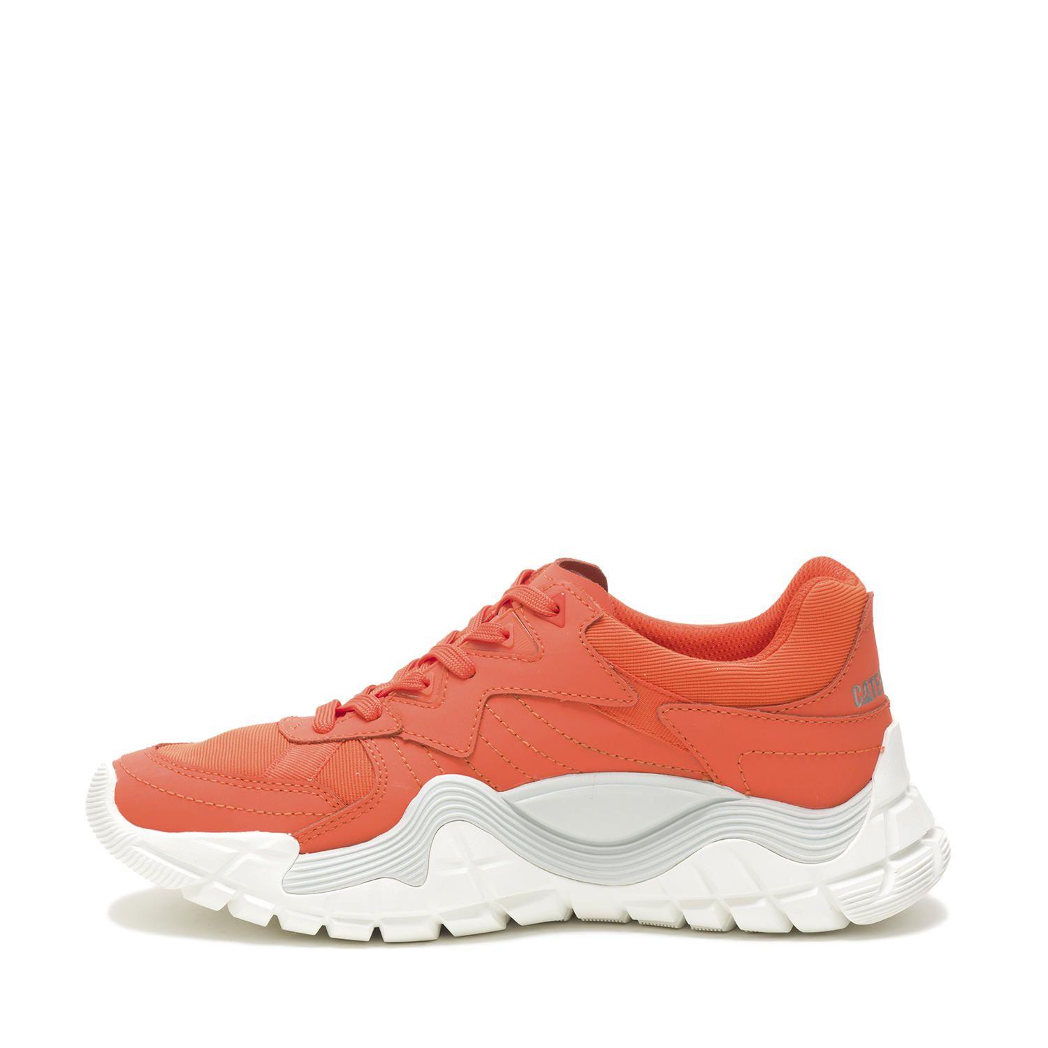 Zapatilla Cuero/Mesh Mujer Vapor Naranja-1