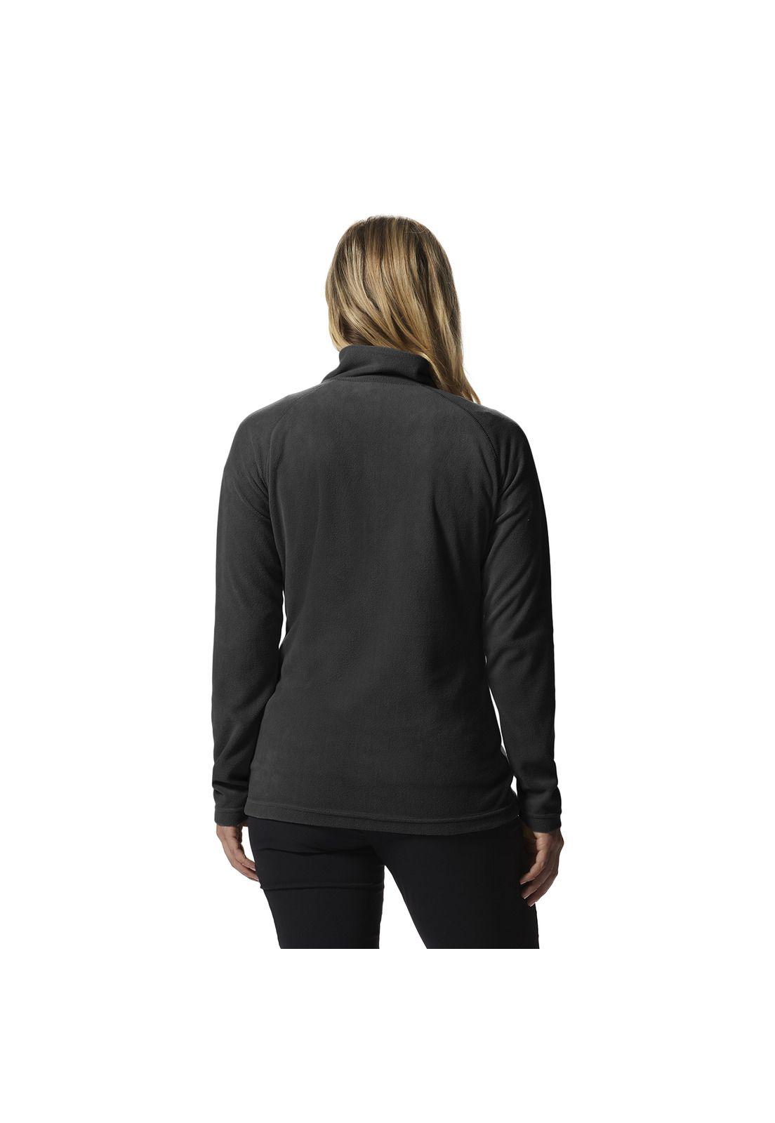 Polar Thermochill 1/4 Zip Negro Mujer-5
