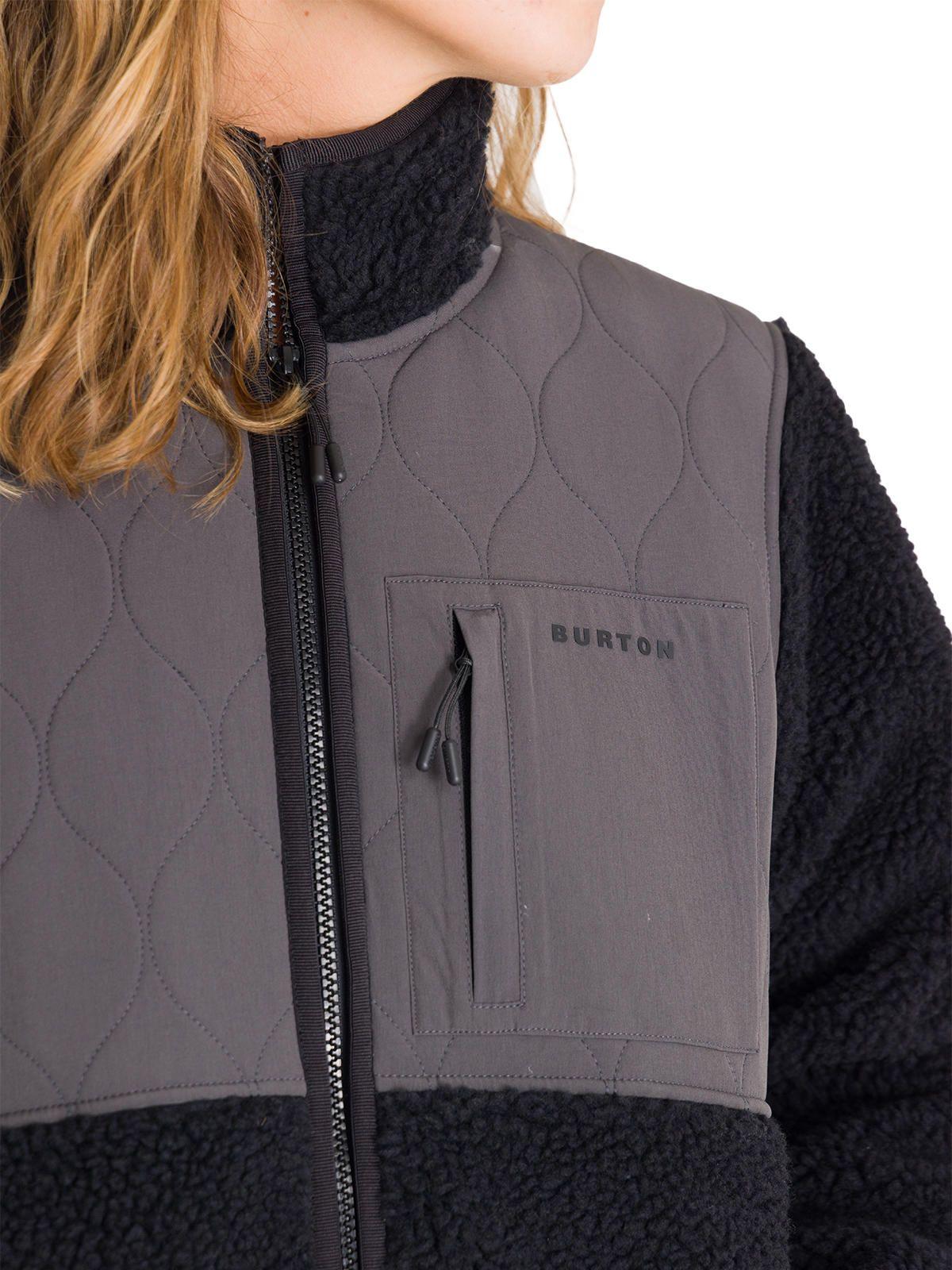 Polar Mujer Sherpa Block Gris-4