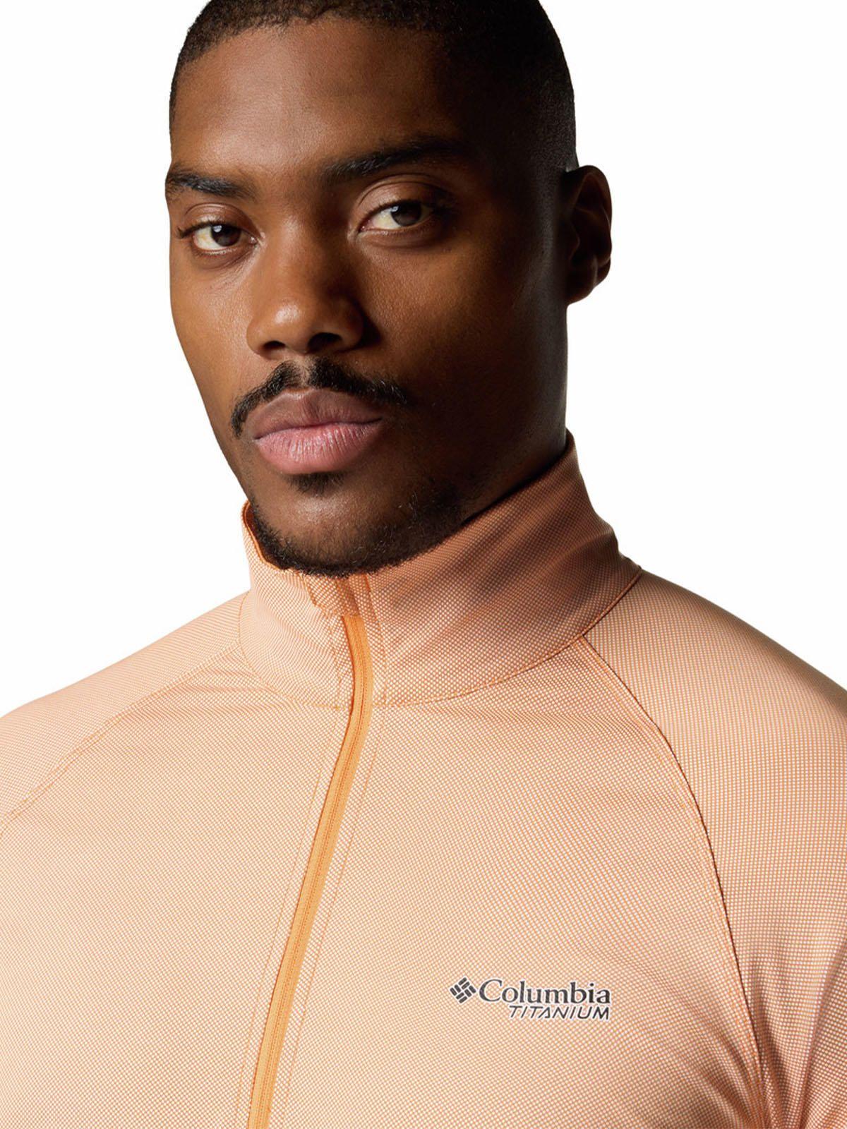 Polera M/L Hombre Summit Valley HZ Naranjo-3