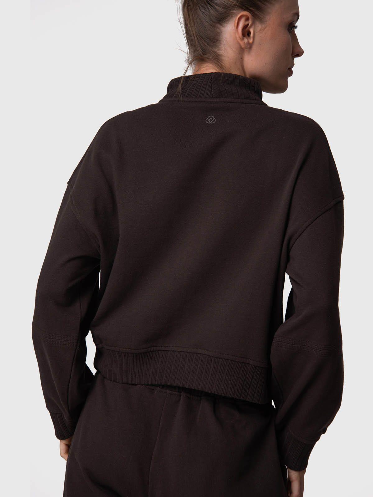 Poleron Mujer Lia Rec Café-3