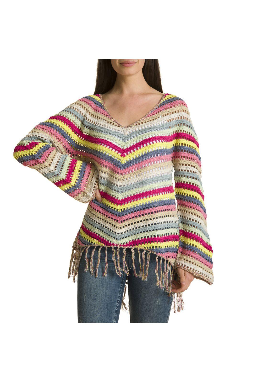 Sweater Crochet Verde-0