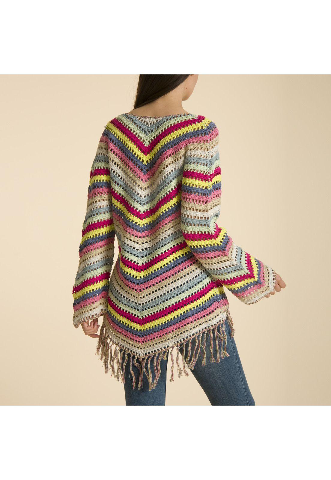 Sweater Crochet Verde-2