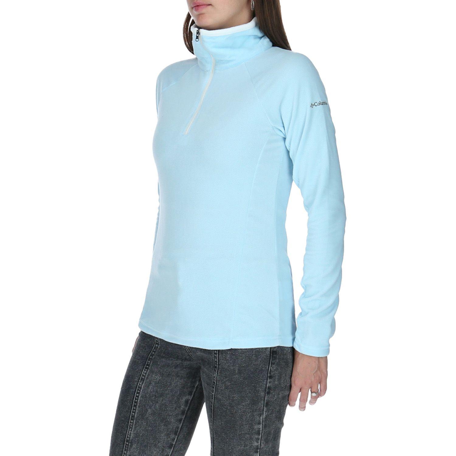 Polar Glacial Iv 1/2 Zip Celeste Mujer-0