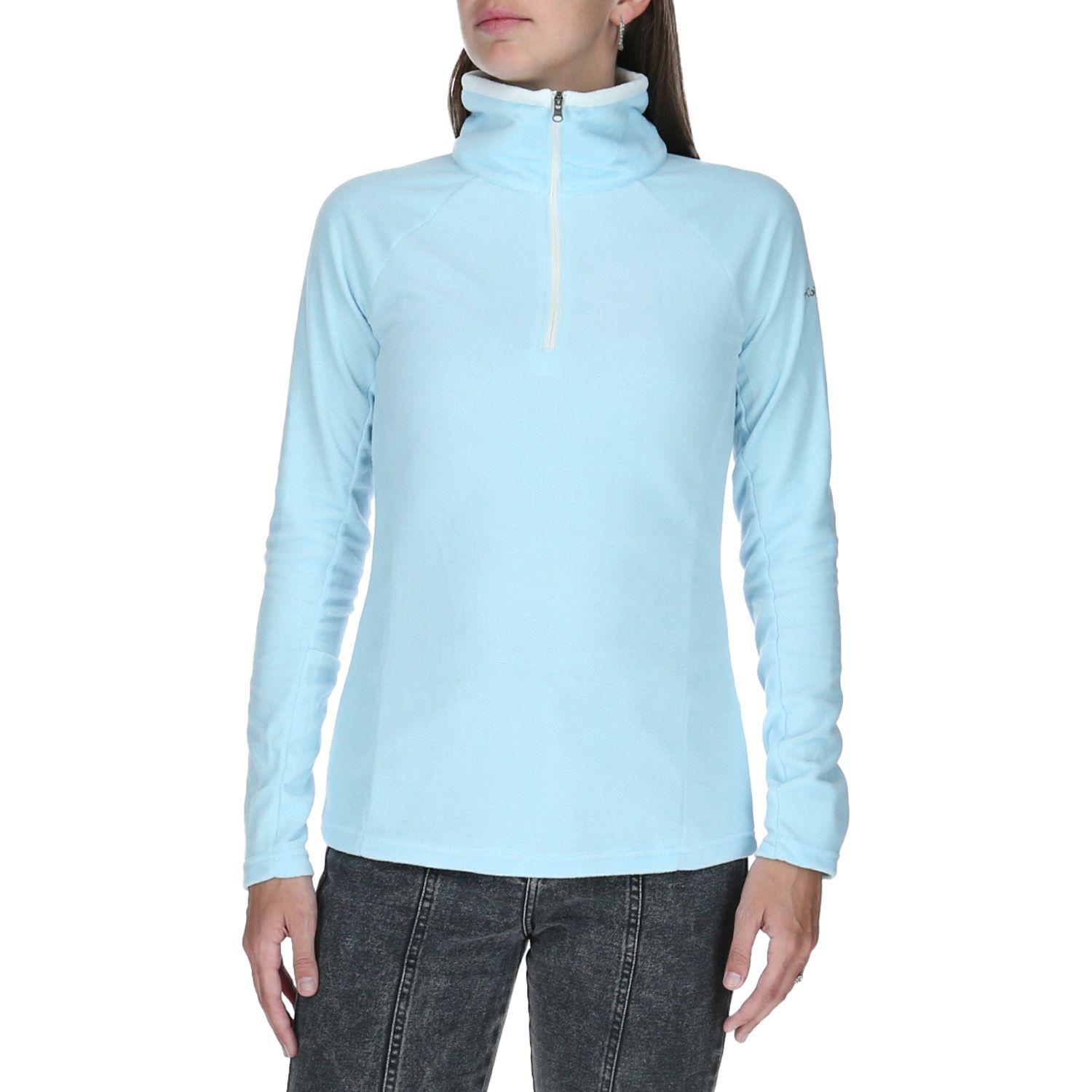 Polar Glacial Iv 1/2 Zip Celeste Mujer-3