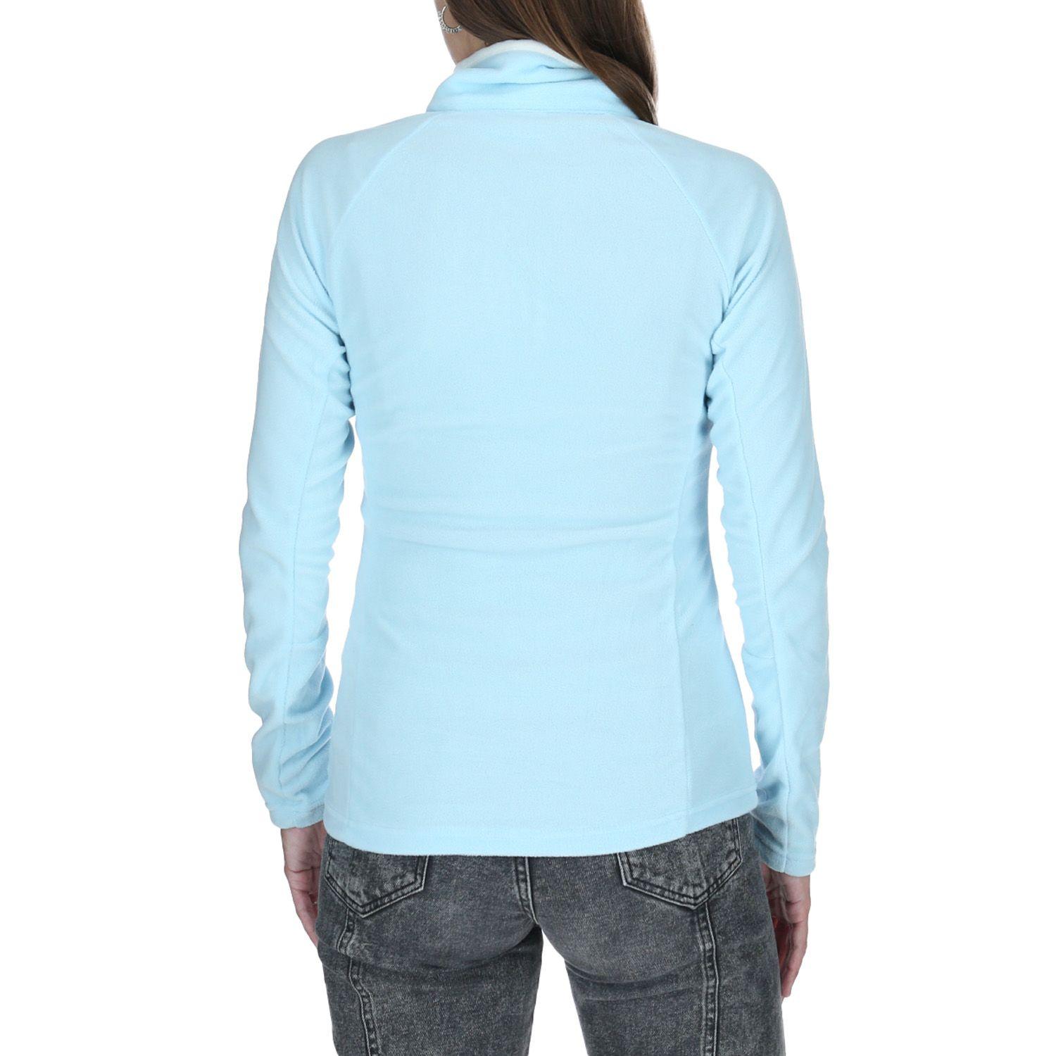 Polar Glacial Iv 1/2 Zip Celeste Mujer-4