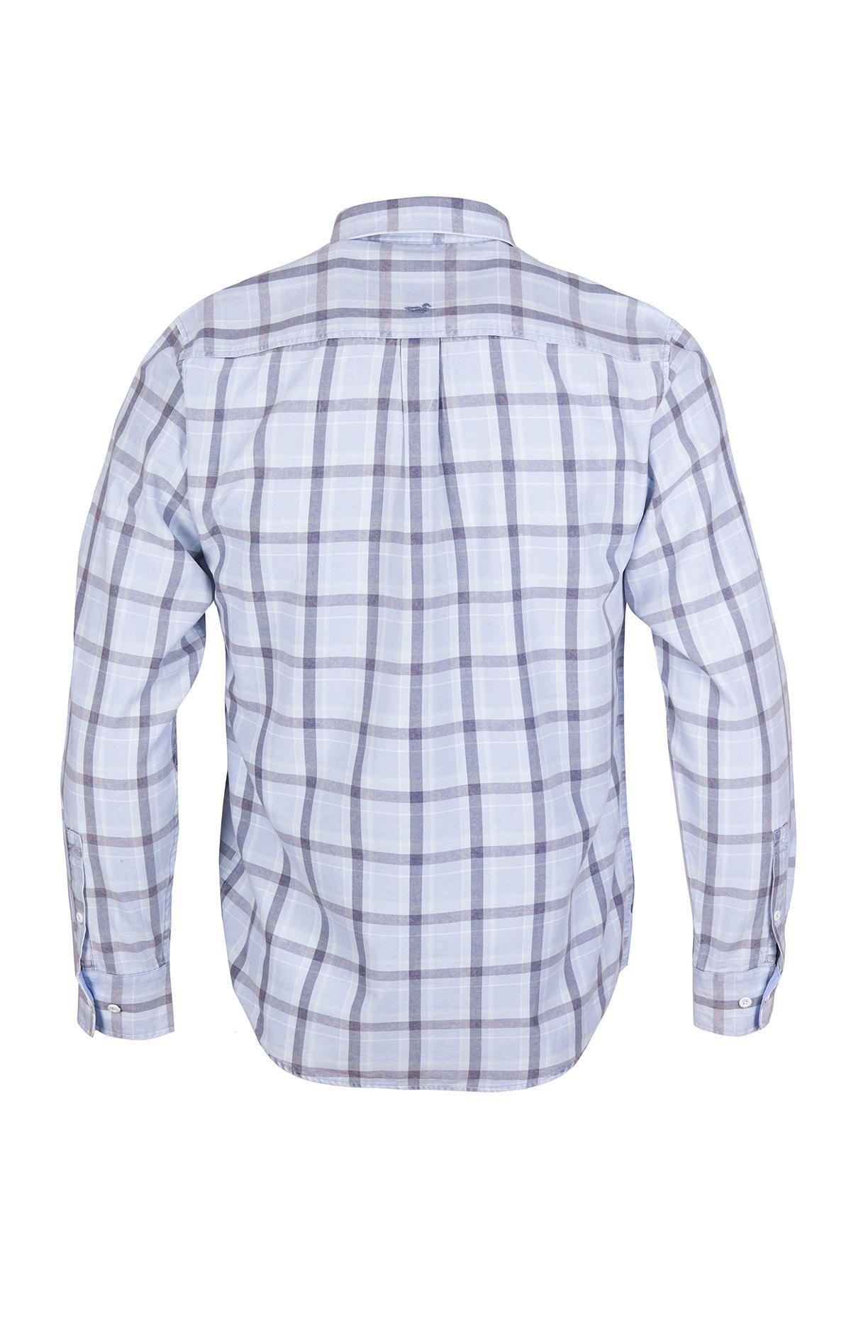 Camisa Algodón Orgánico Hombre Arbed Azul-1