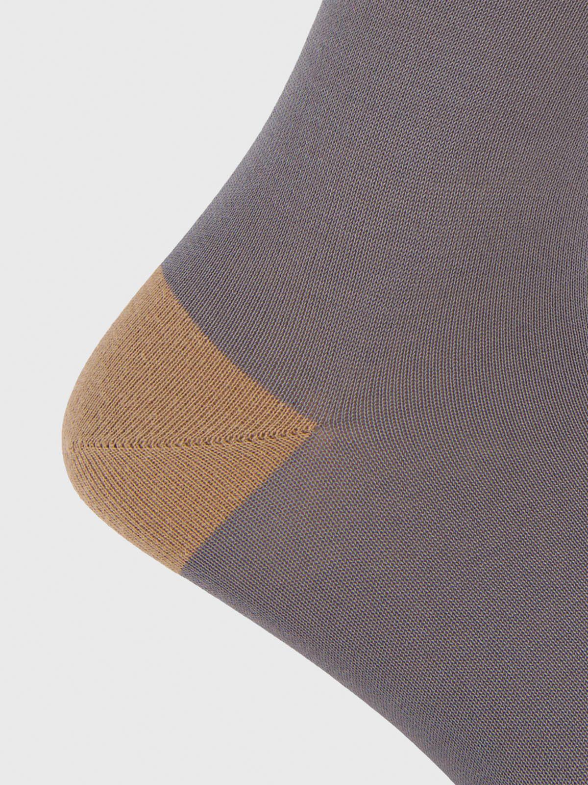 Calcetin Algodón Hombre D Dog Line Gris-2