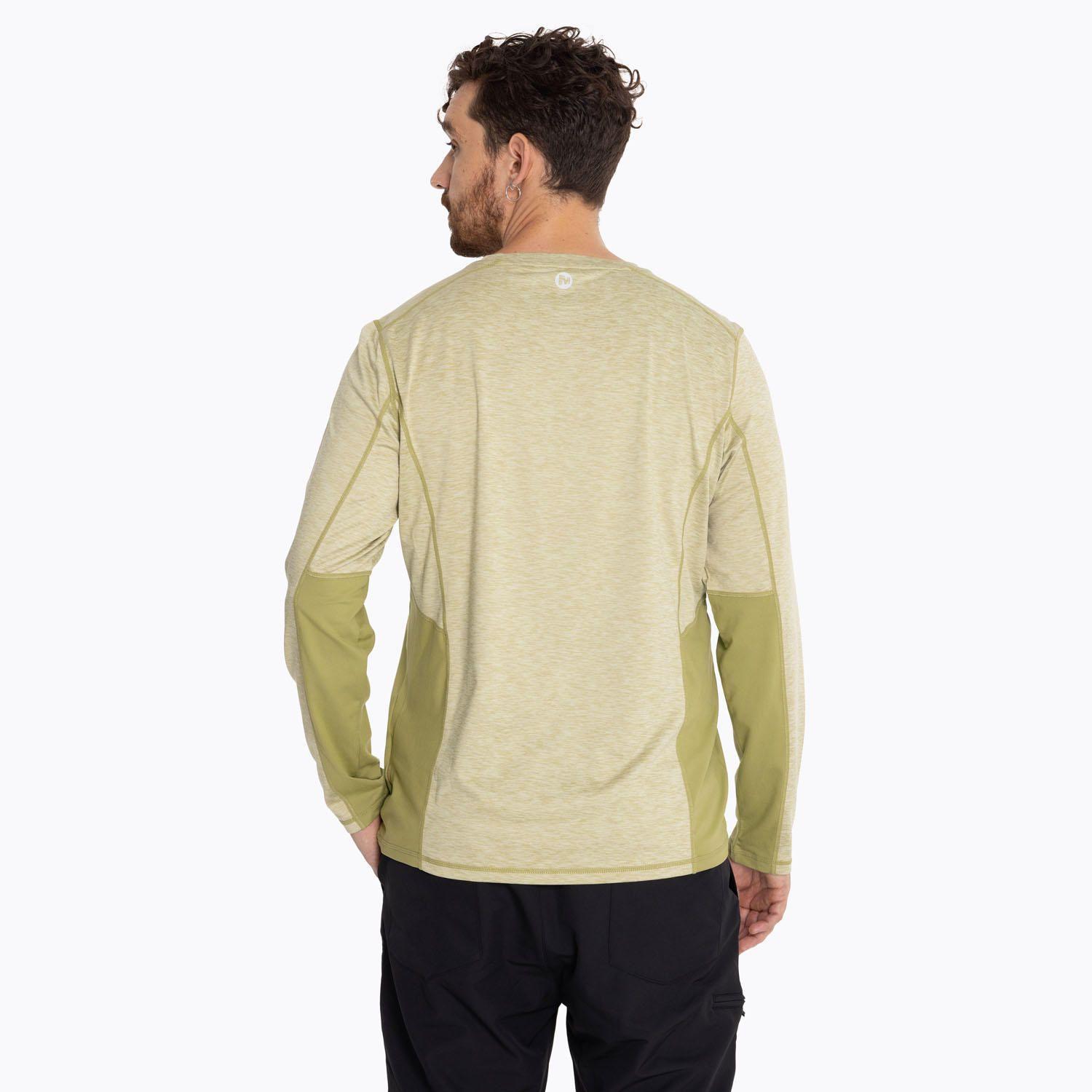 Polera Hombre Sport Long Sleeve Verde Musgo-1
