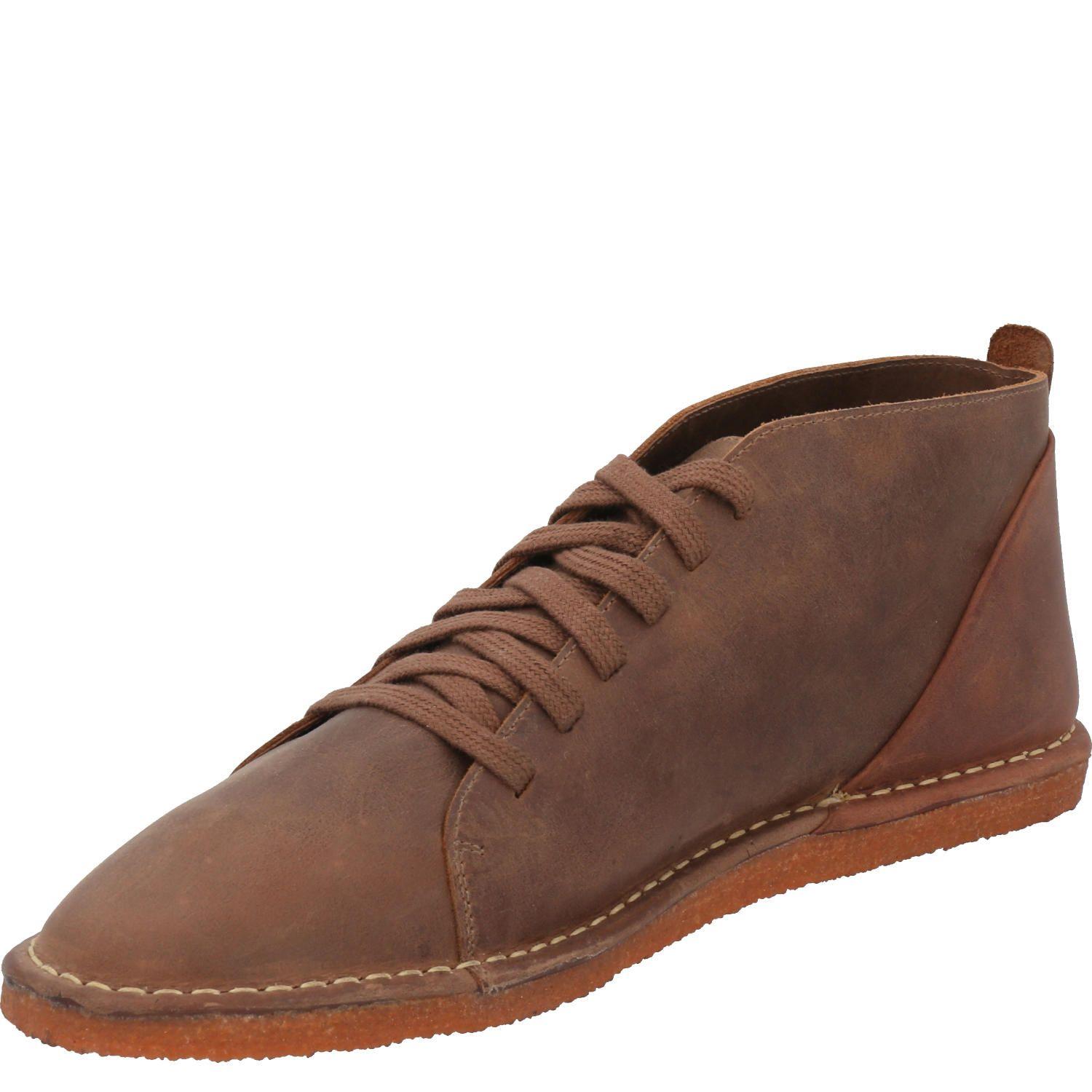 Zapato Cuero Hombre Pinon Café Claro-3