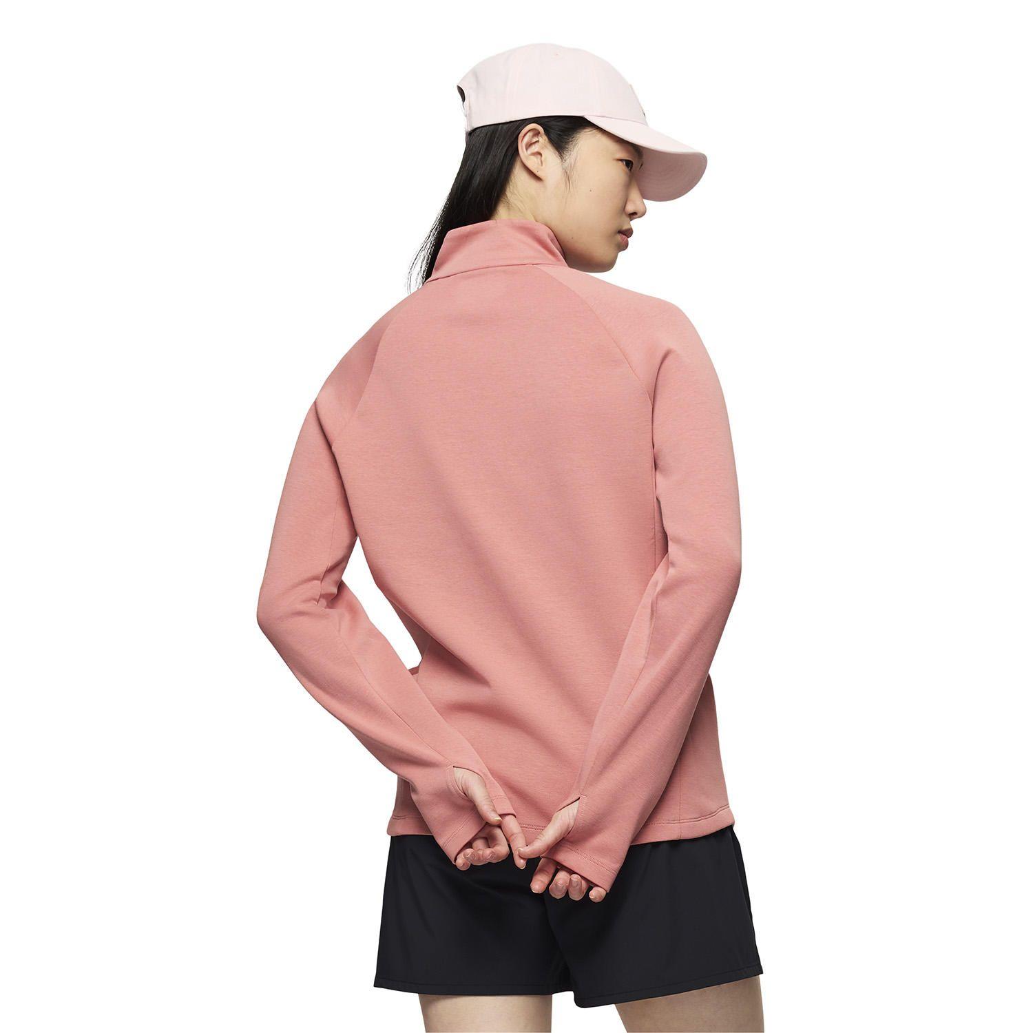 Polar Mujer Riley Quarter Zip Rosado-3