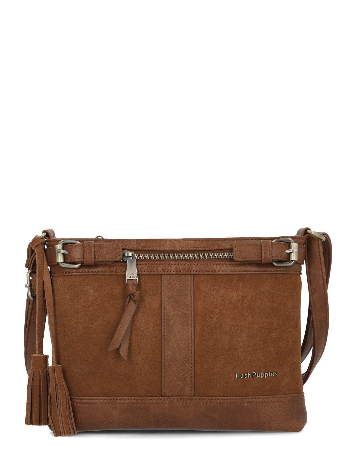 Cartera Mujer Larisa Cross Caramelo-0