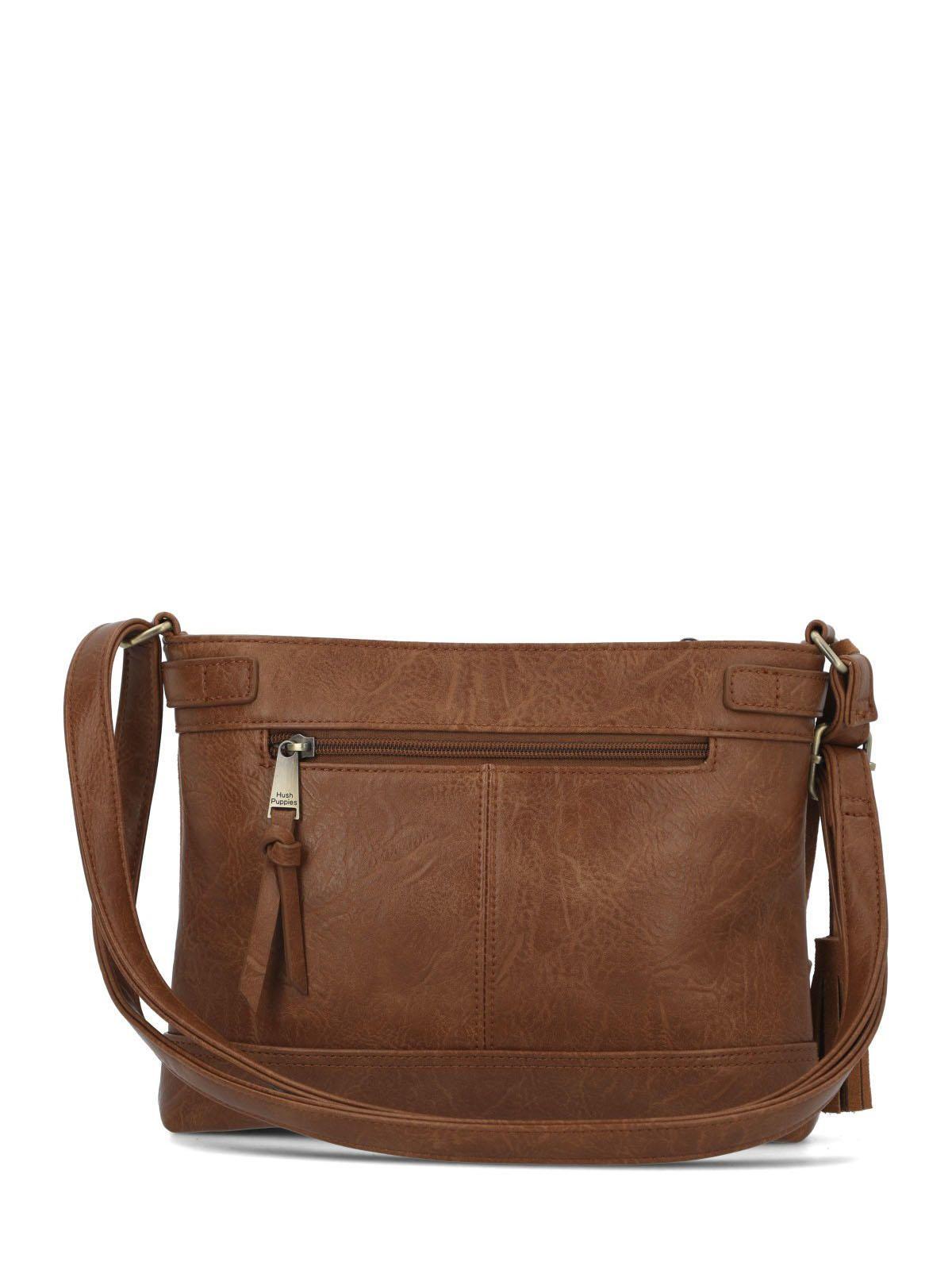 Cartera Mujer Larisa Cross Caramelo-2