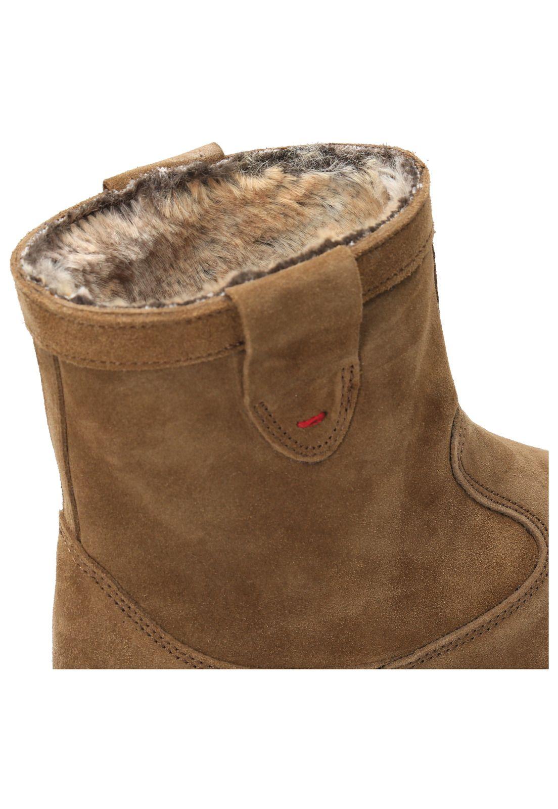 Bota Cuero Mujer Corso Café-8