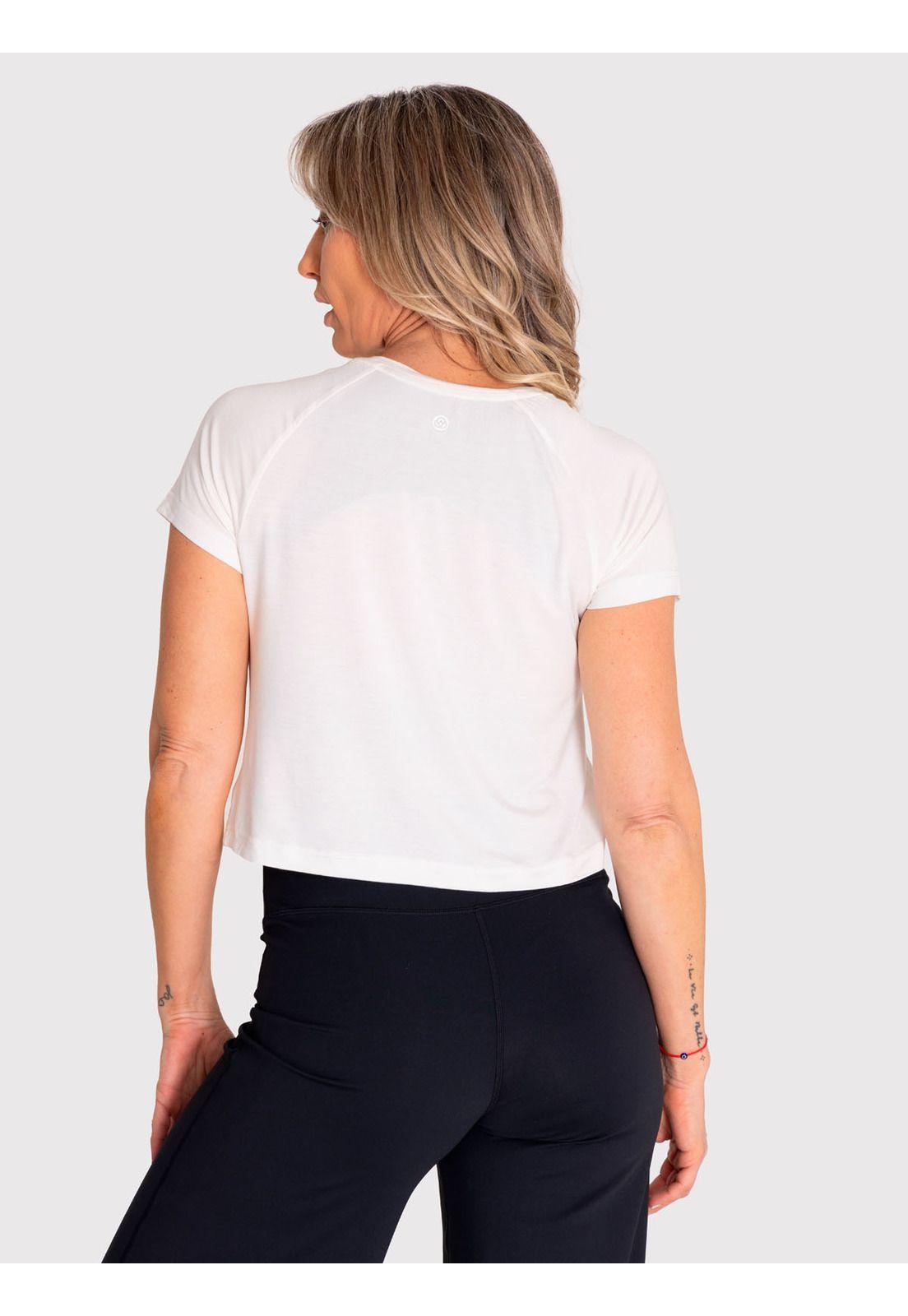Polera deportiva Mujer Soft T-Shirt Blanca-1