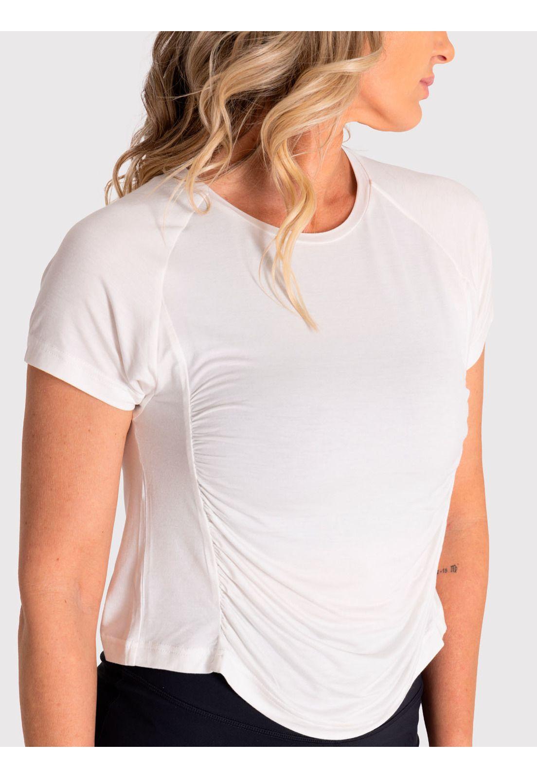 Polera deportiva Mujer Soft T-Shirt Blanca-3
