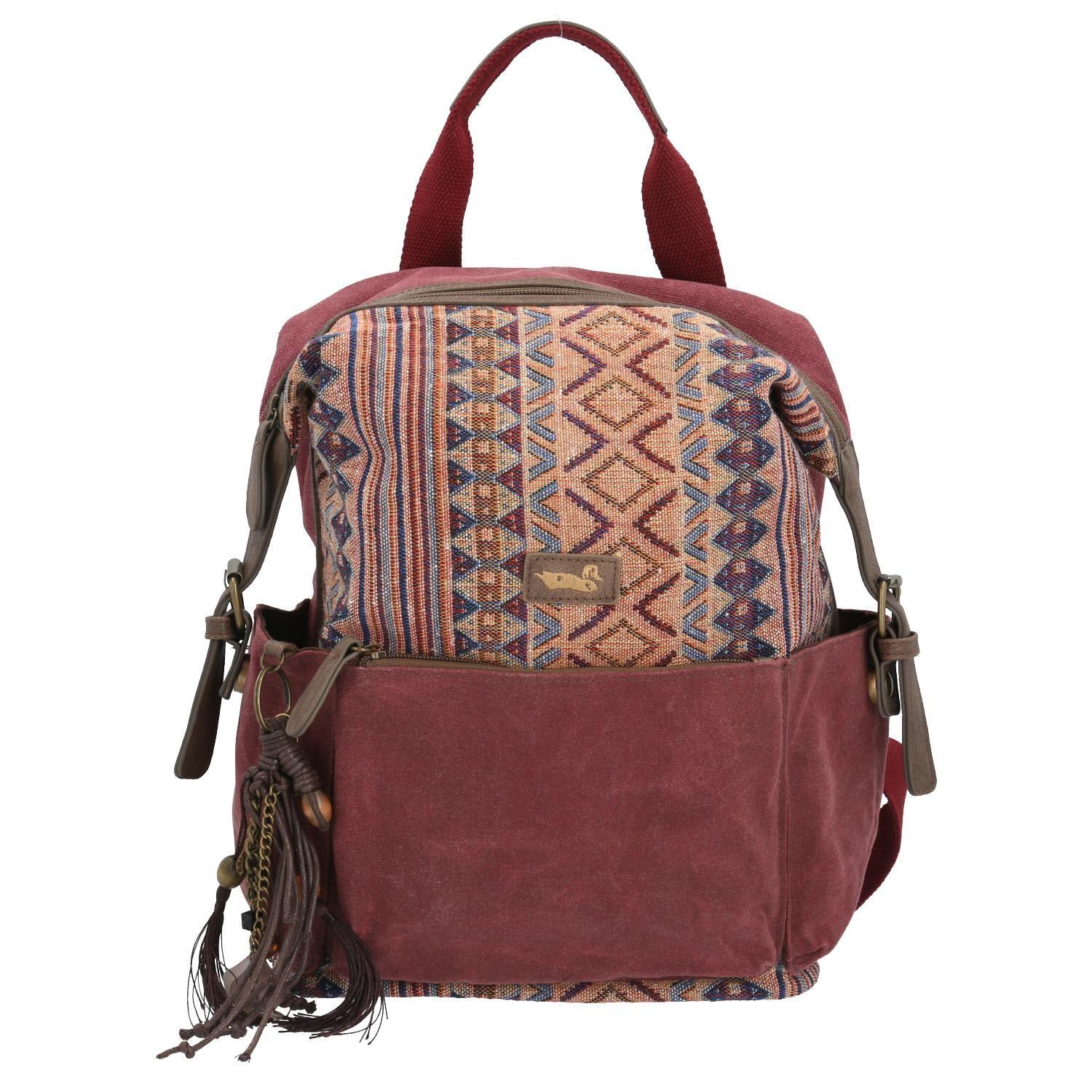 Mochila Mujer Gosford Back Burdeo-0