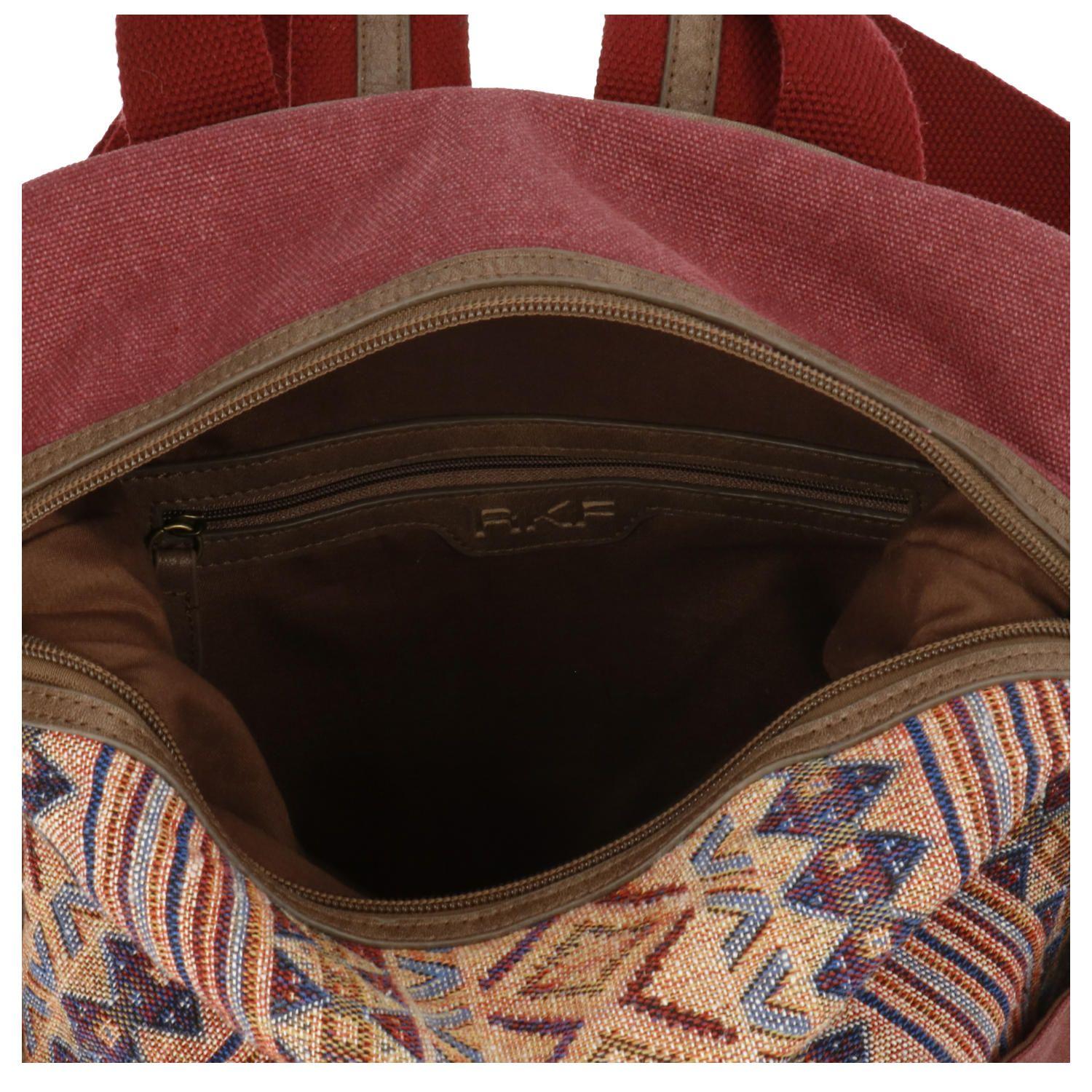 Mochila Mujer Gosford Back Burdeo-4